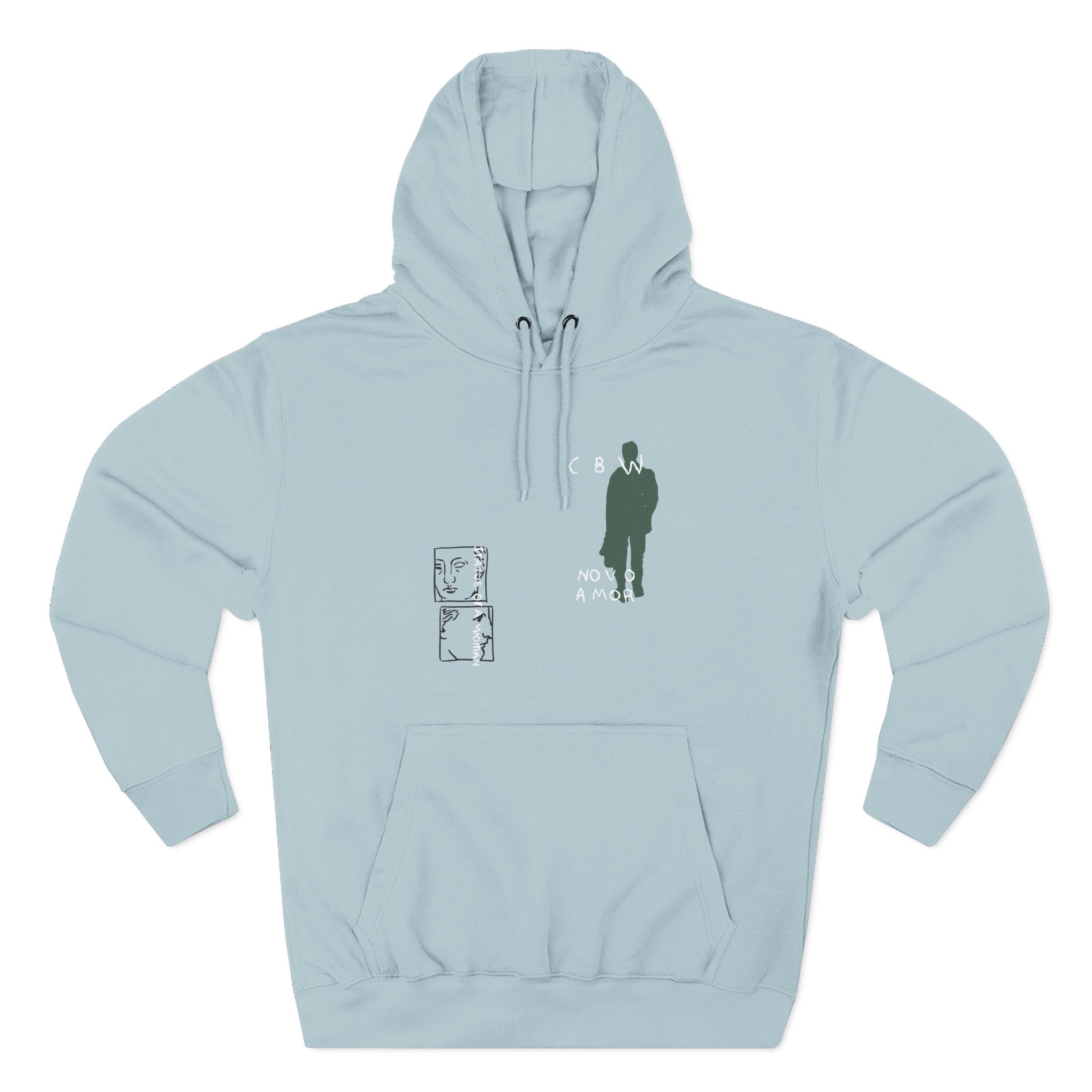 Novo Amor Statue Three-Panel Fleece Hoodie - Image 5