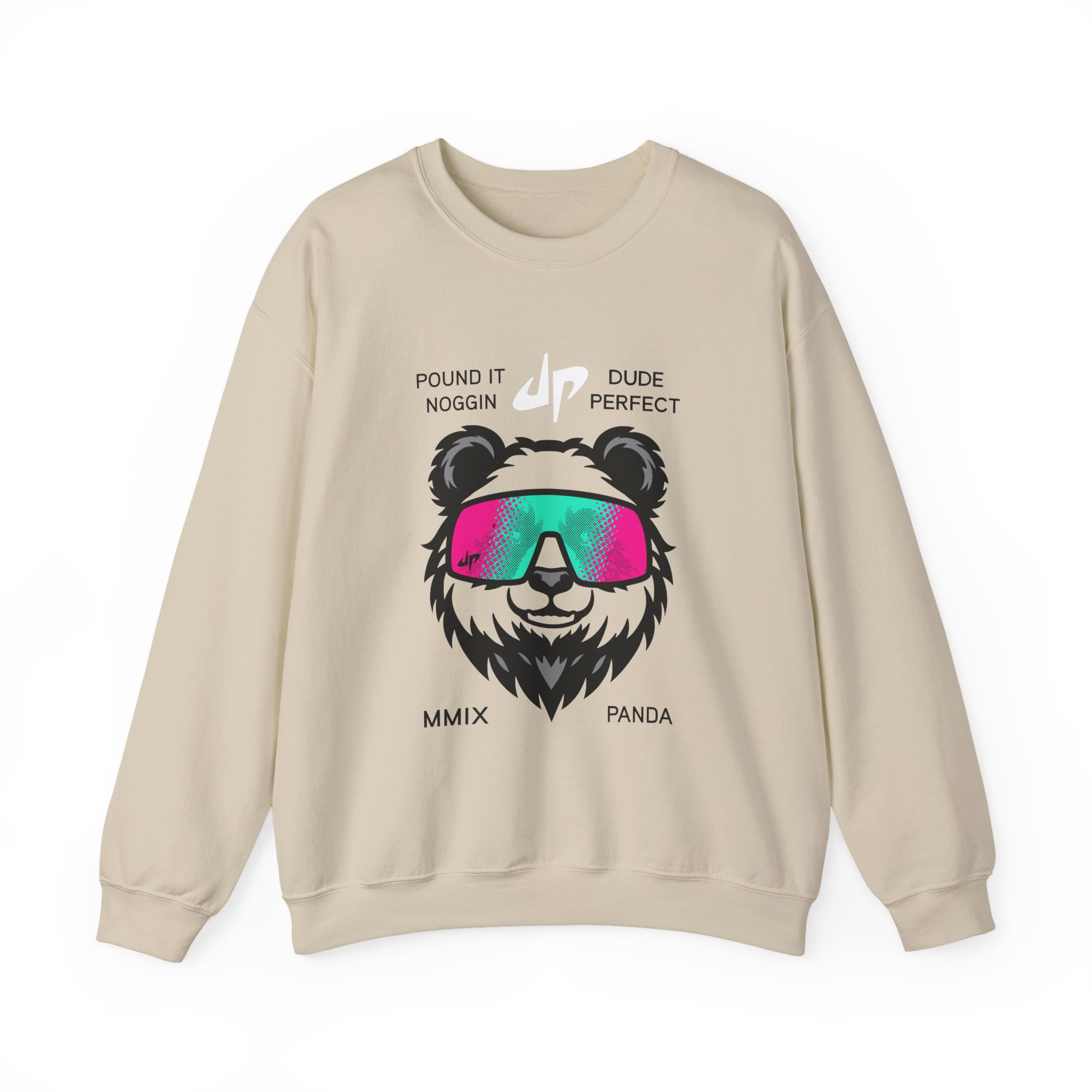 Dude Perfect Drippy Panda Unisex Heavy Blend™ Crewneck Sweatshirt - Image 3