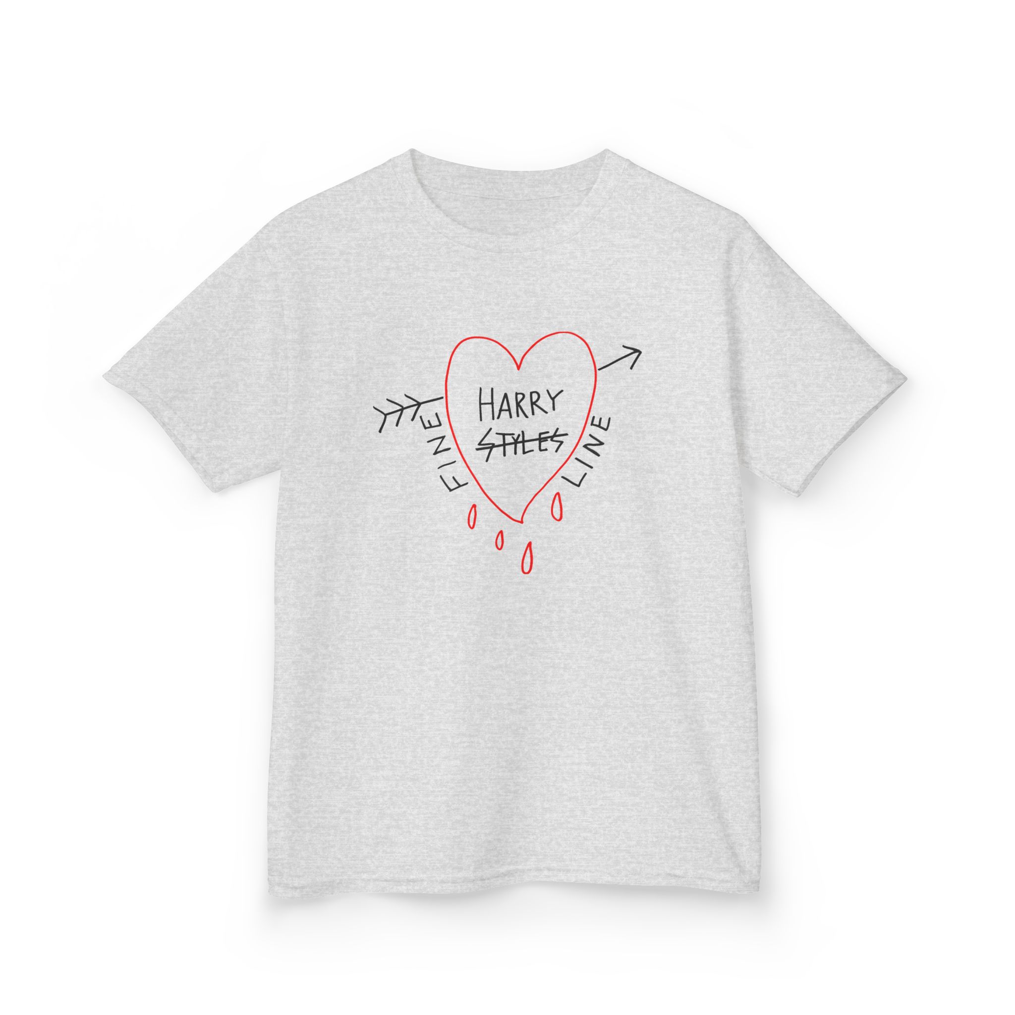 Love on Tour Camiseta Fine Line Kids Heavy Cotton™ Tee - Image 3