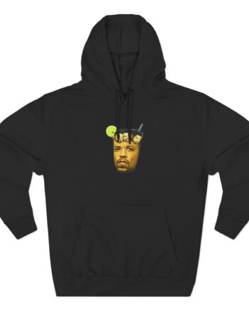 Ice Cube In Iced Tea Three-Panel Fleece Hoodie