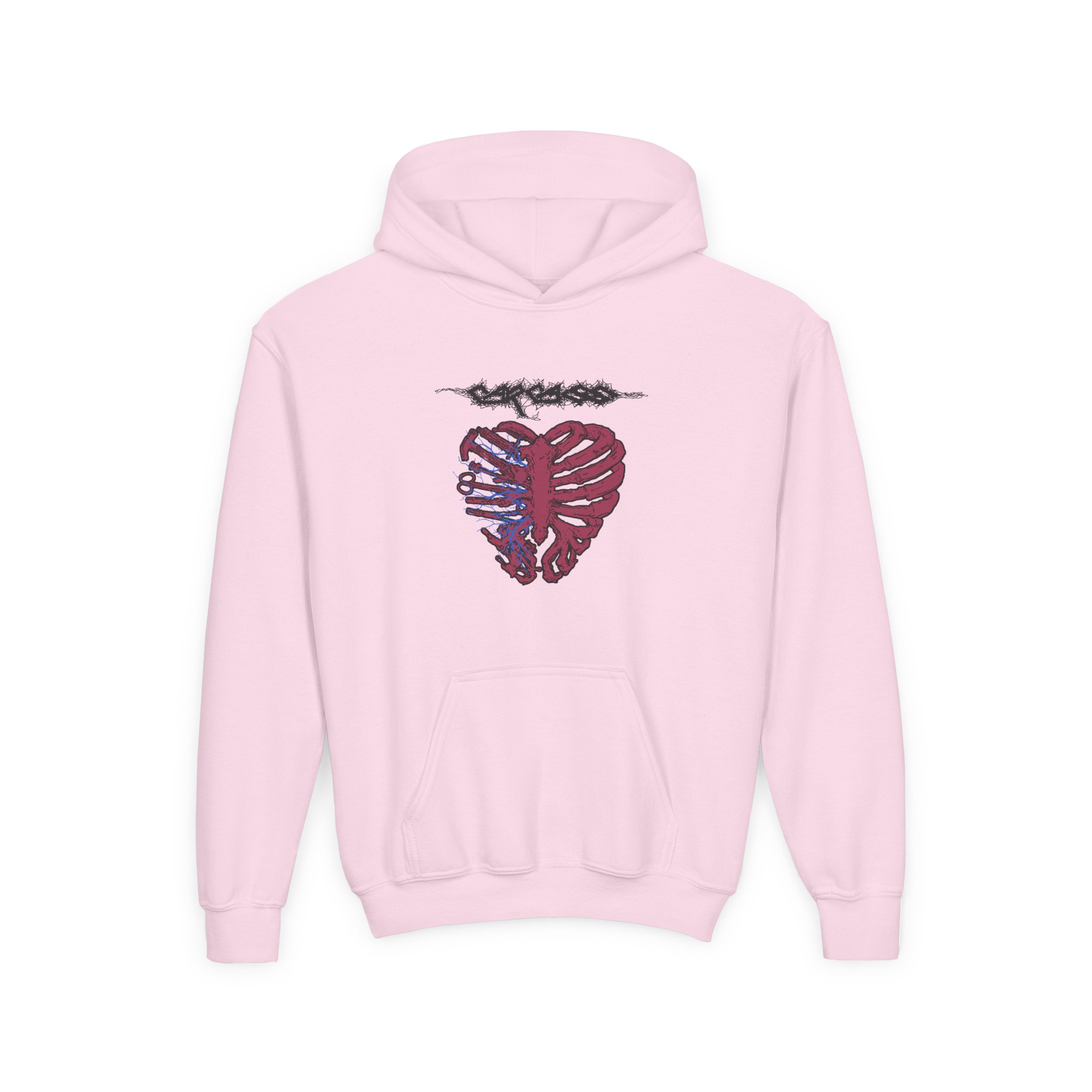 Youth Carcass Heavy Blend Hooded Sweatshirt - Image 9