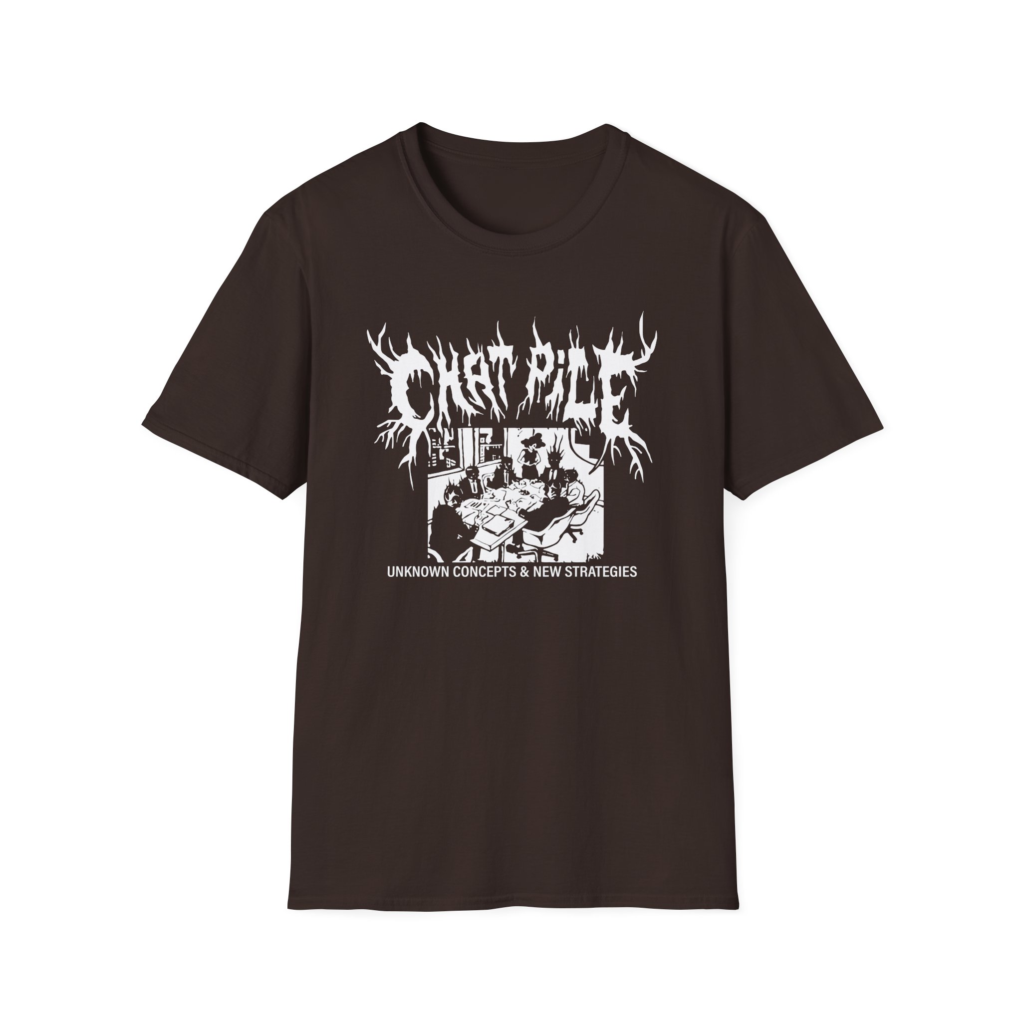 Chat Pile Show Poster Los Angeles Unisex Softstyle T-shirt - Image 5