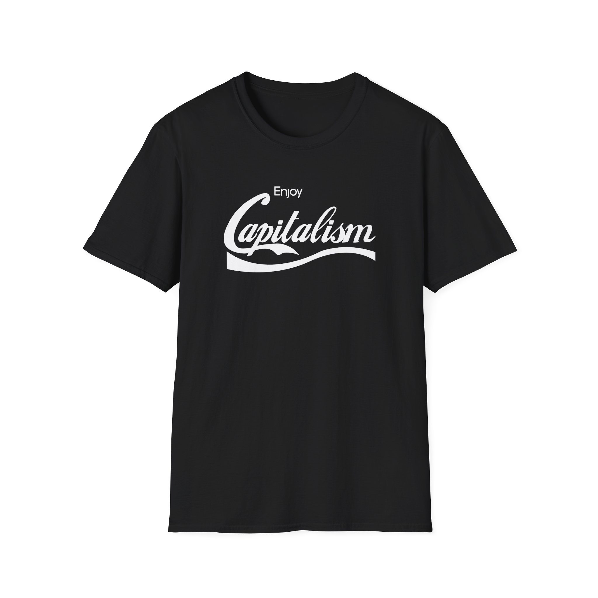 Valuetainment Enjoy Capitalism Unisex Softstyle T-Shirt