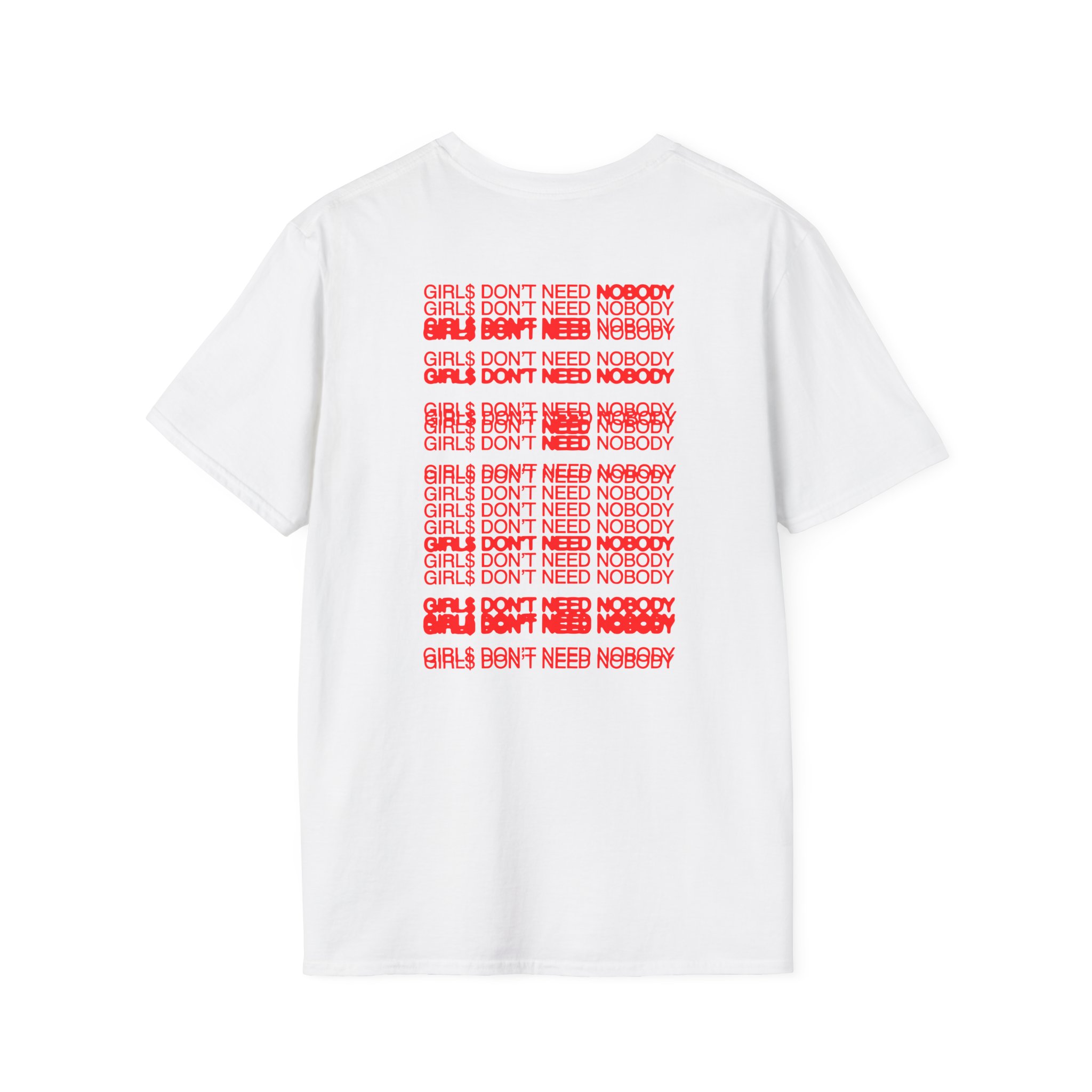 Dom Dolla Don't Need Nobody Repeat Unisex Softstyle T-shirt - Image 4