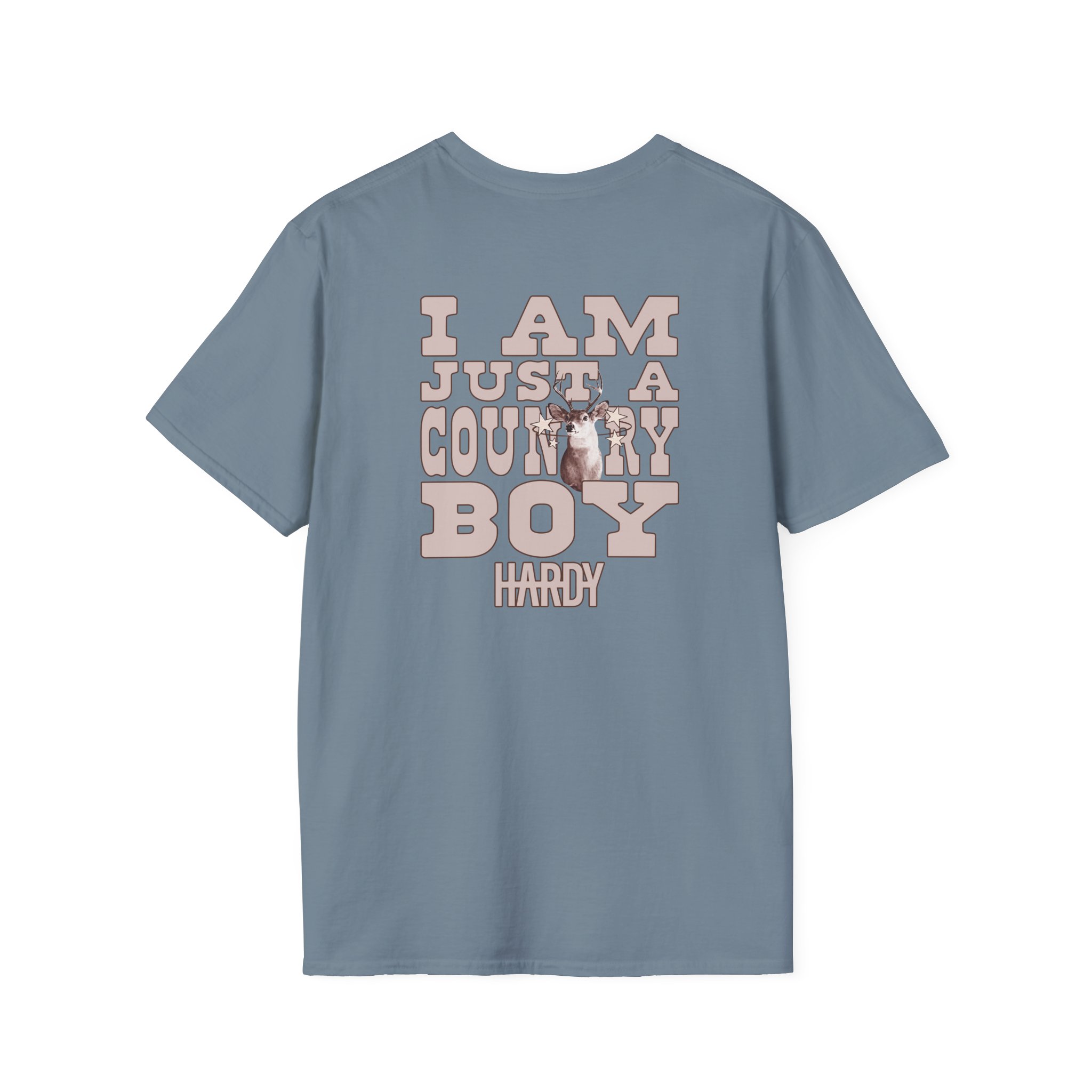 Hd I Am Just a Country Boy Crewneck Unisex Softstyle T-Shirt - Image 18