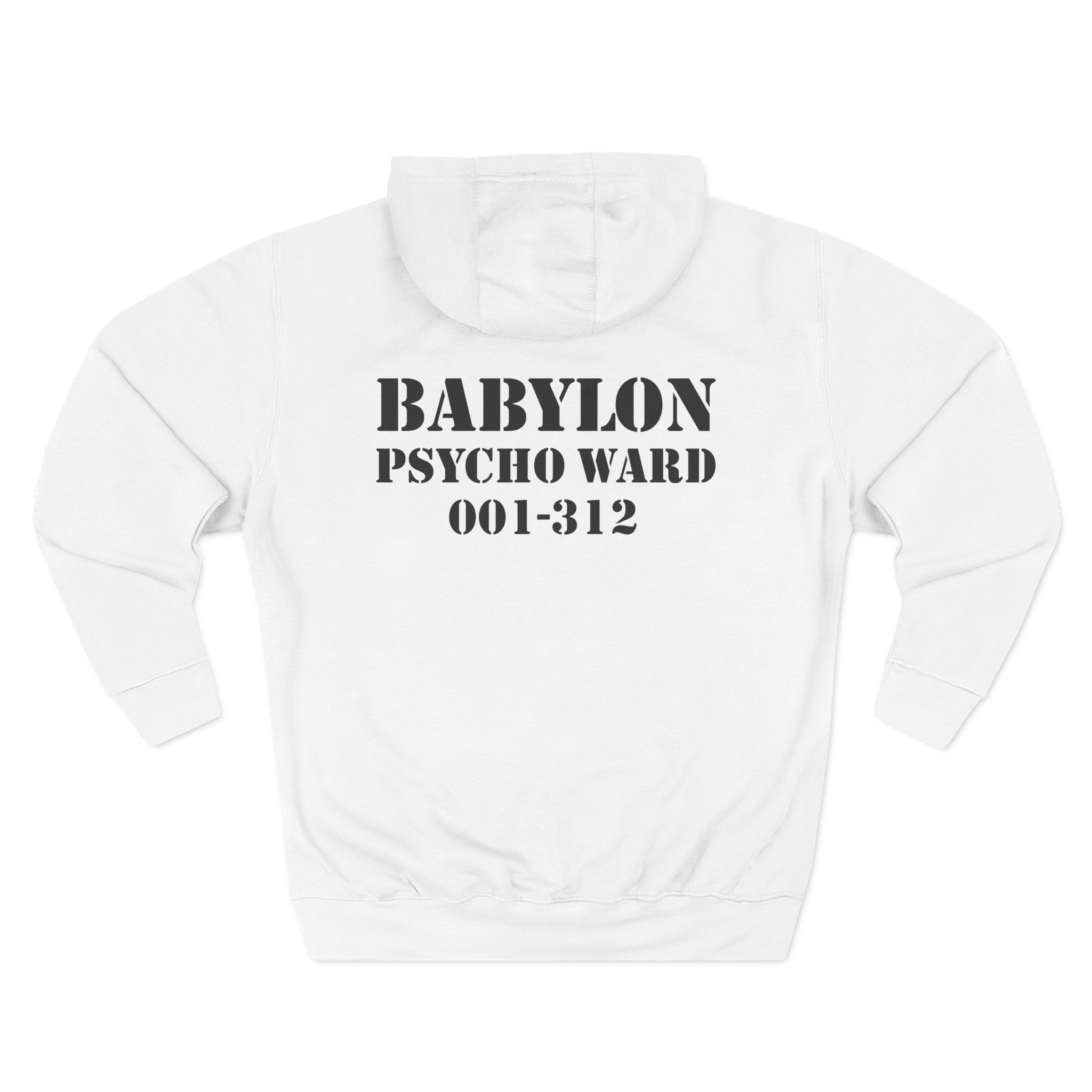Babylon Dead Alcatraz Three-Panel Fleece Hoodie - Image 2