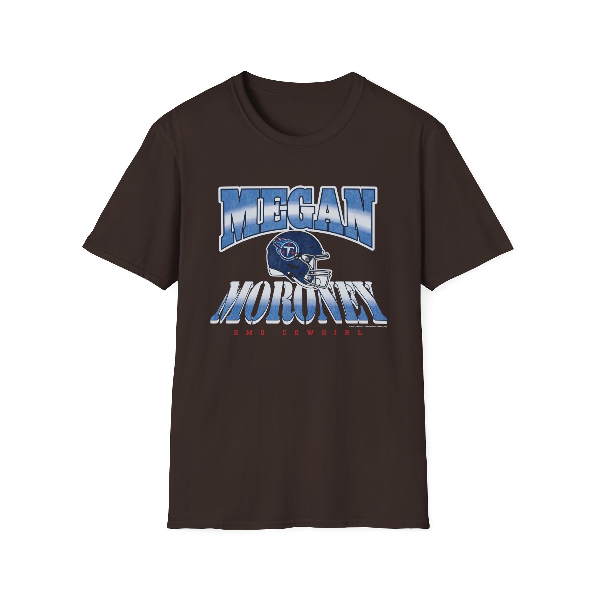 Megan Moroney Titans Helmet Unisex Softstyle T-Shirt - Image 3