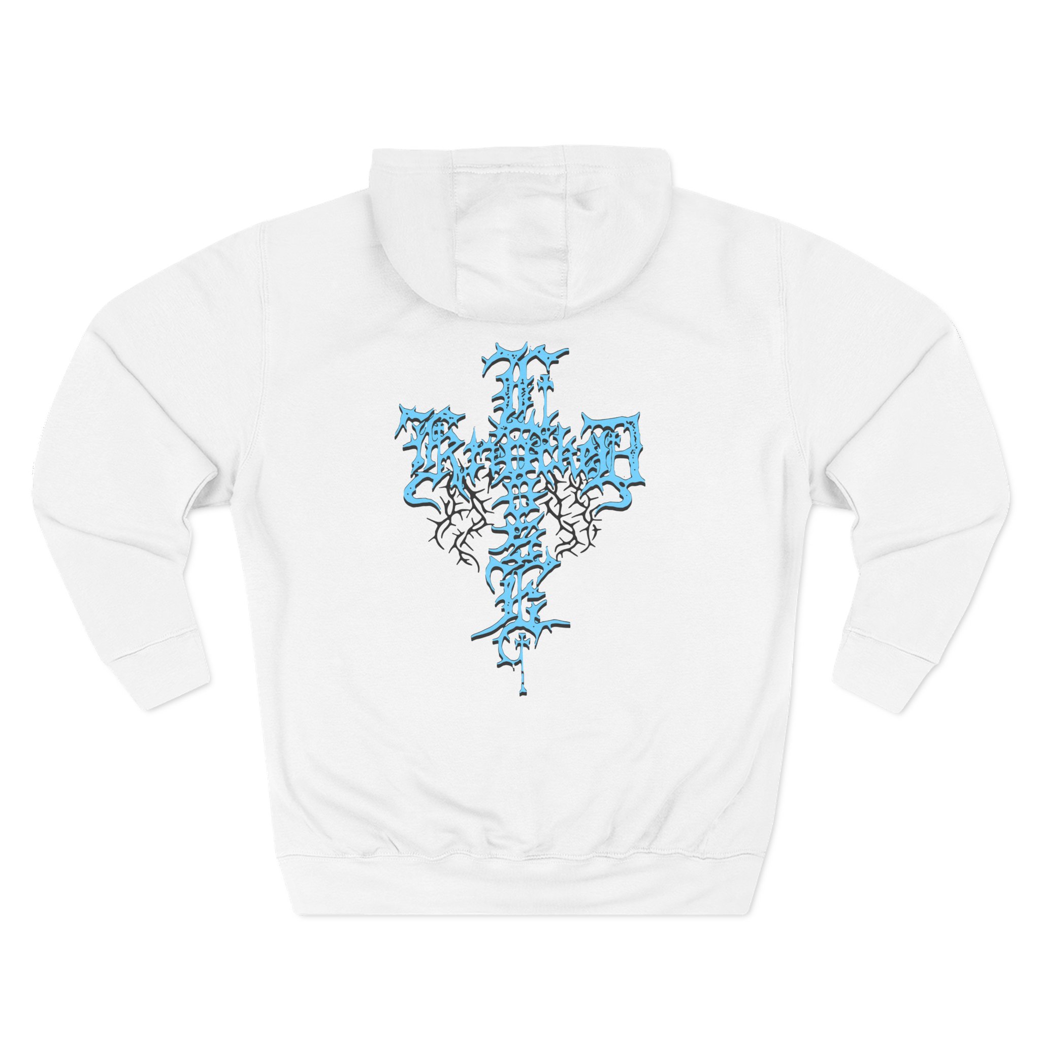 Knocked Loose Otak Three-Panel Fleece Hoodie - Image 2