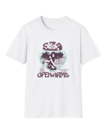 Sza Sos Open Arms Tour Unisex Softstyle T-Shirt