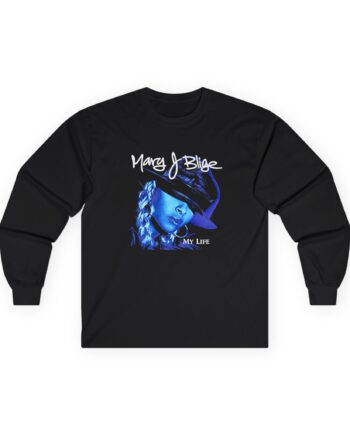 Mary J Blige My Life Album Cover Unisex Ultra Cotton Long Sleeve Tee
