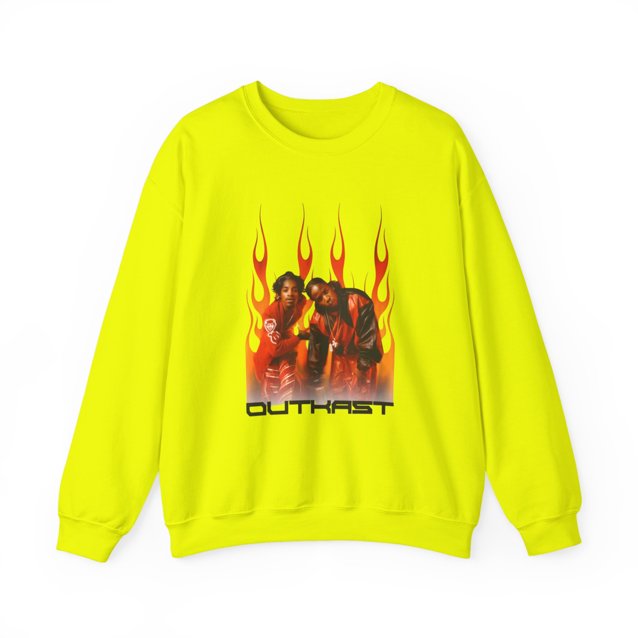 Outkast Flames Unisex Heavy Blend™ Crewneck Sweatshirt - Image 11