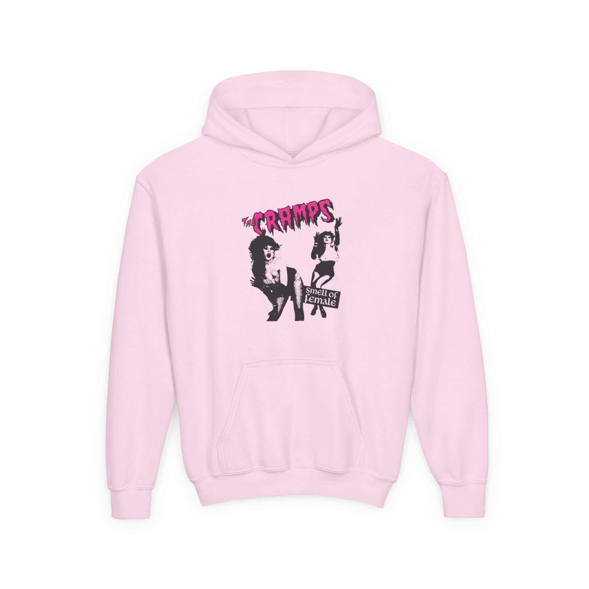 The Cramps Smell of Female Youth Heavy Blend Hooded Sweatshirt - Image 3