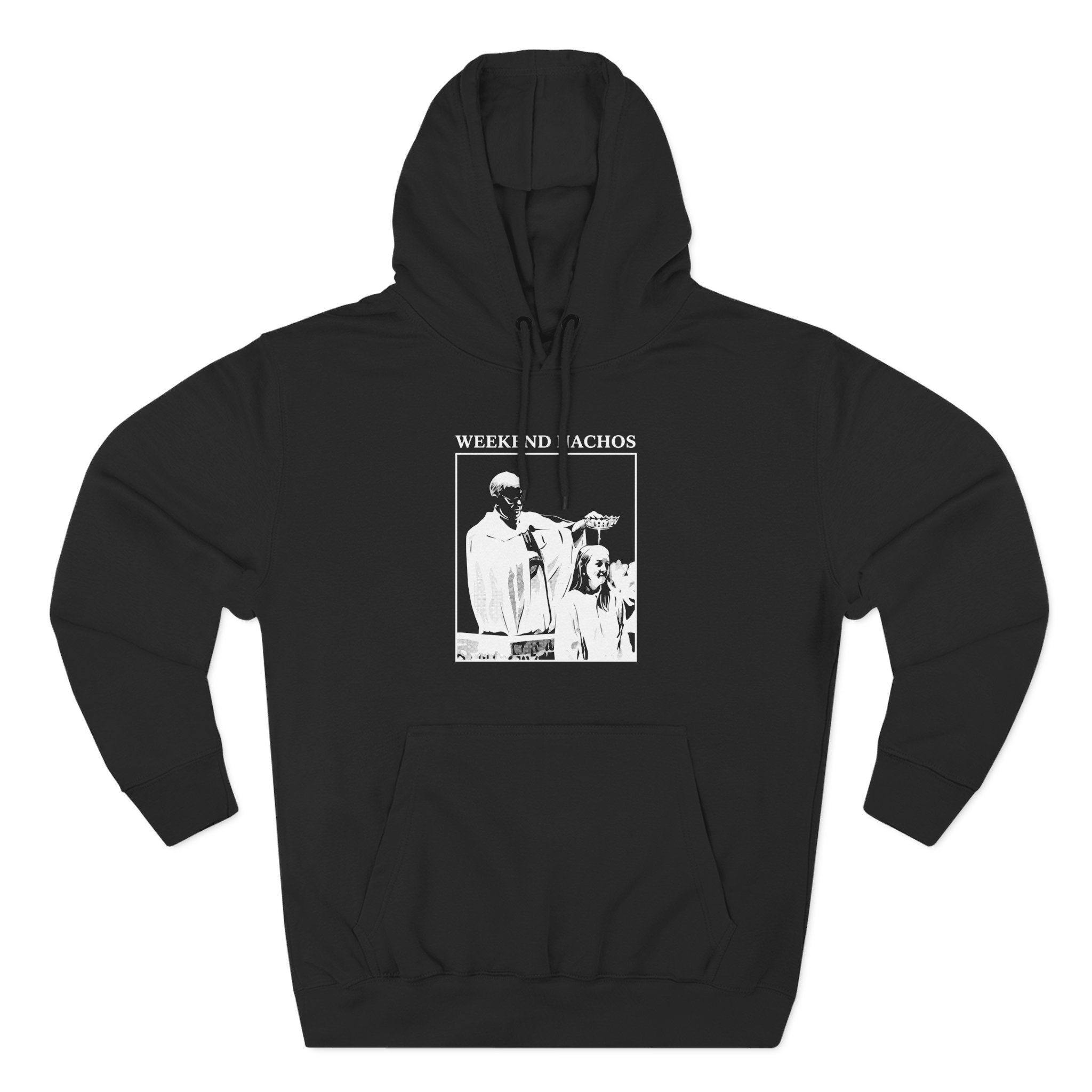 Weekend Nachos Three-Panel Fleece Hoodie