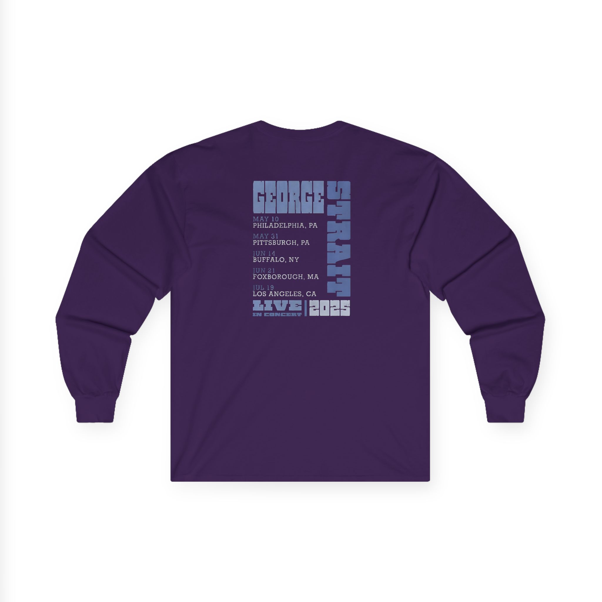 George Strait Tour Unisex Ultra Cotton Long Sleeve Tee - Image 8