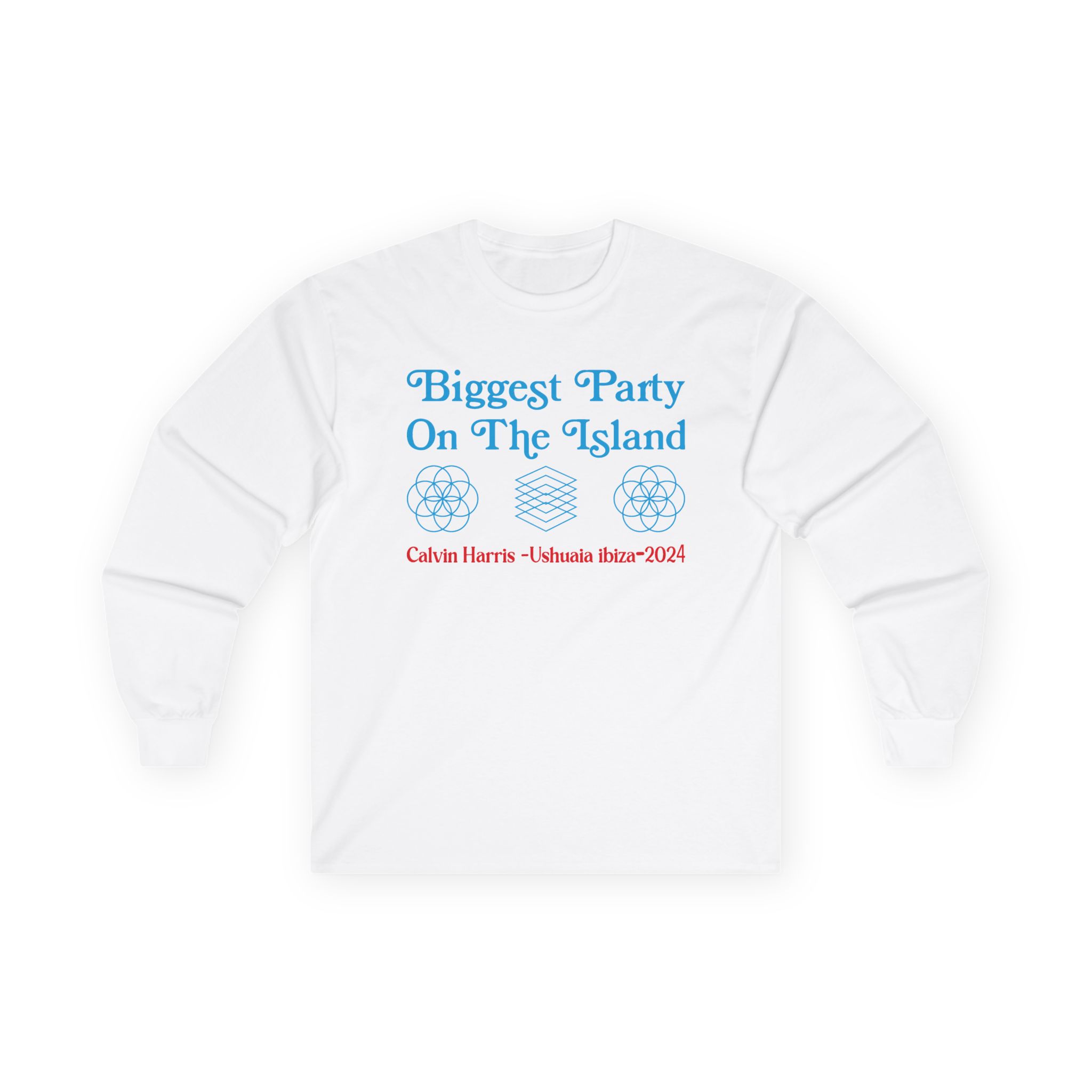 Calvin Harris Ushuaia Higher Level Unisex Ultra Cotton Long Sleeve Tee