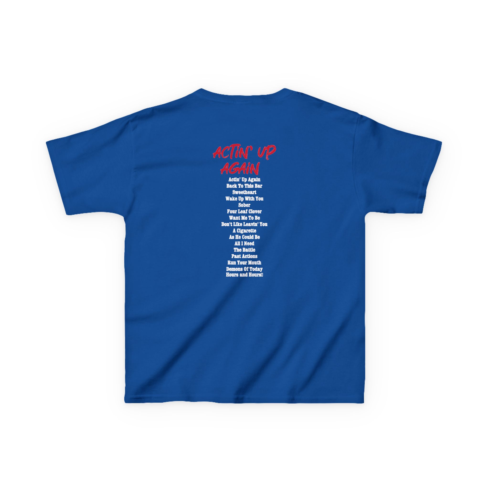 Gavin Adcock Actin' Up Again Album Kids Heavy Cotton™ Tee - Image 4