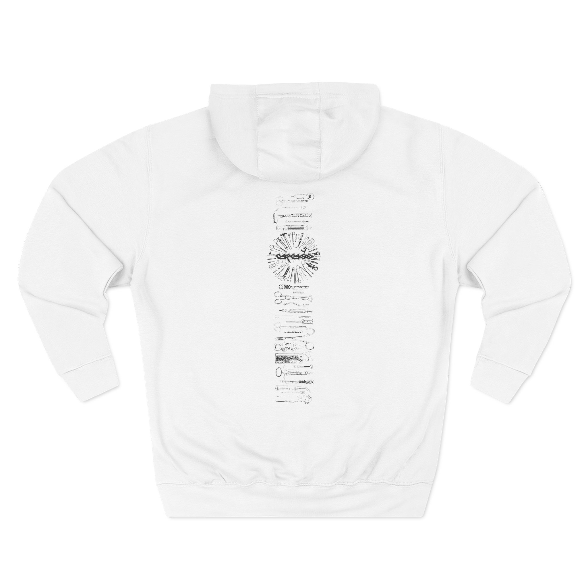 Carcass Three-Panel Fleece Hoodie - Image 2