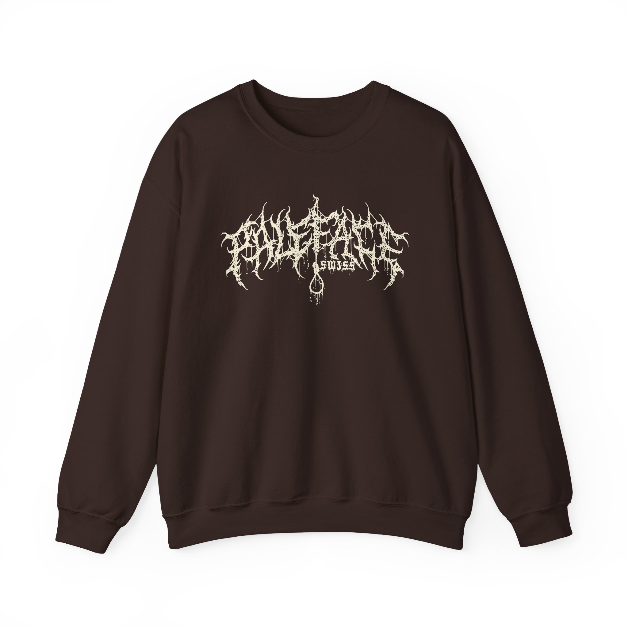 Paleface Swiss Skull Unisex Heavy Blend™ Crewneck Sweatshirt - Image 5