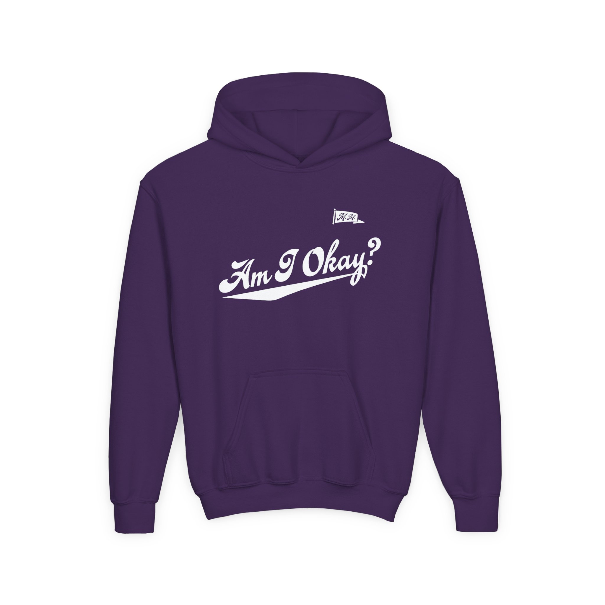 Megan Moroney Am I Okay? Youth Heavy Blend Hooded Sweatshirt - Image 13