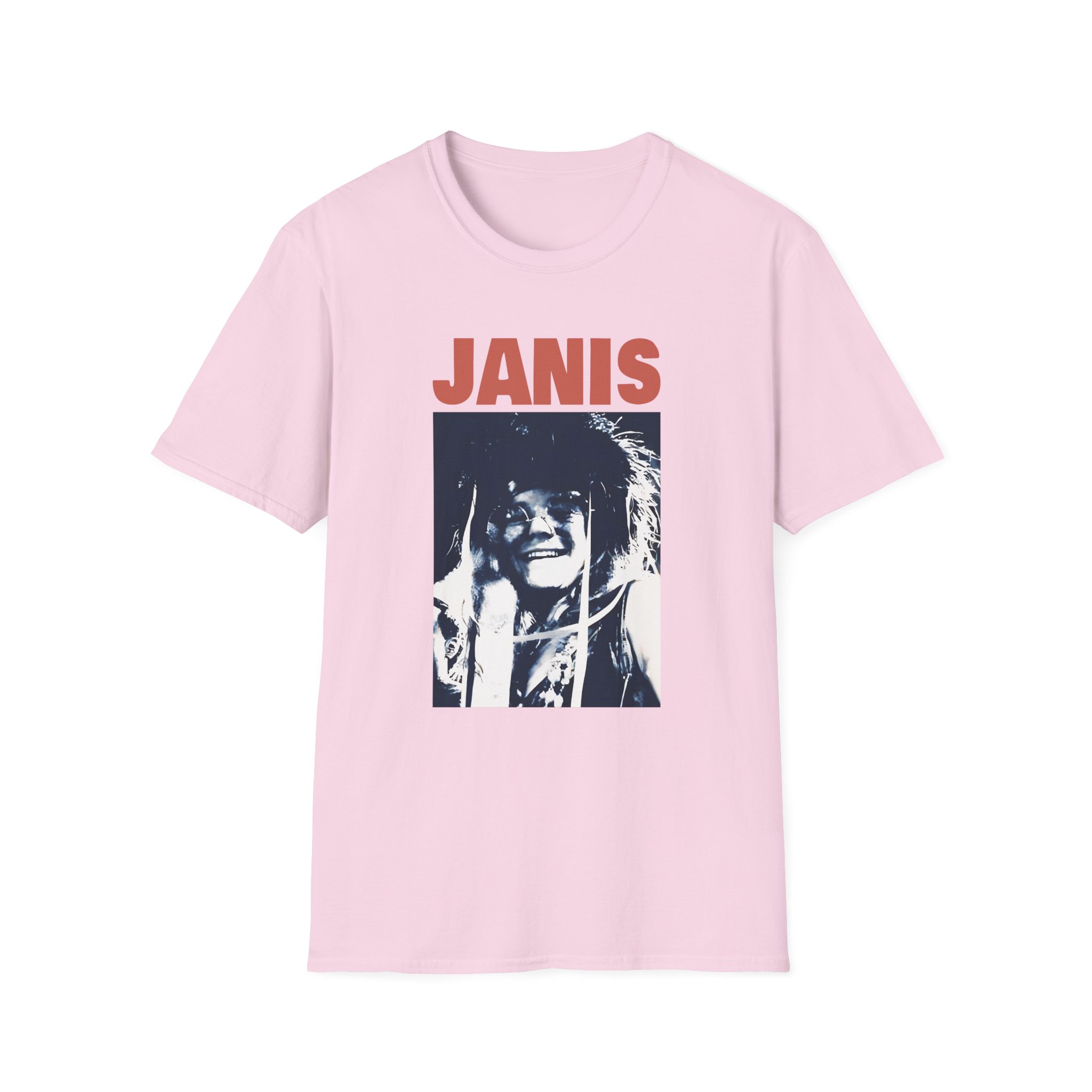 Janis Joplin Beatnick Unisex Softstyle T-Shirt - Image 27