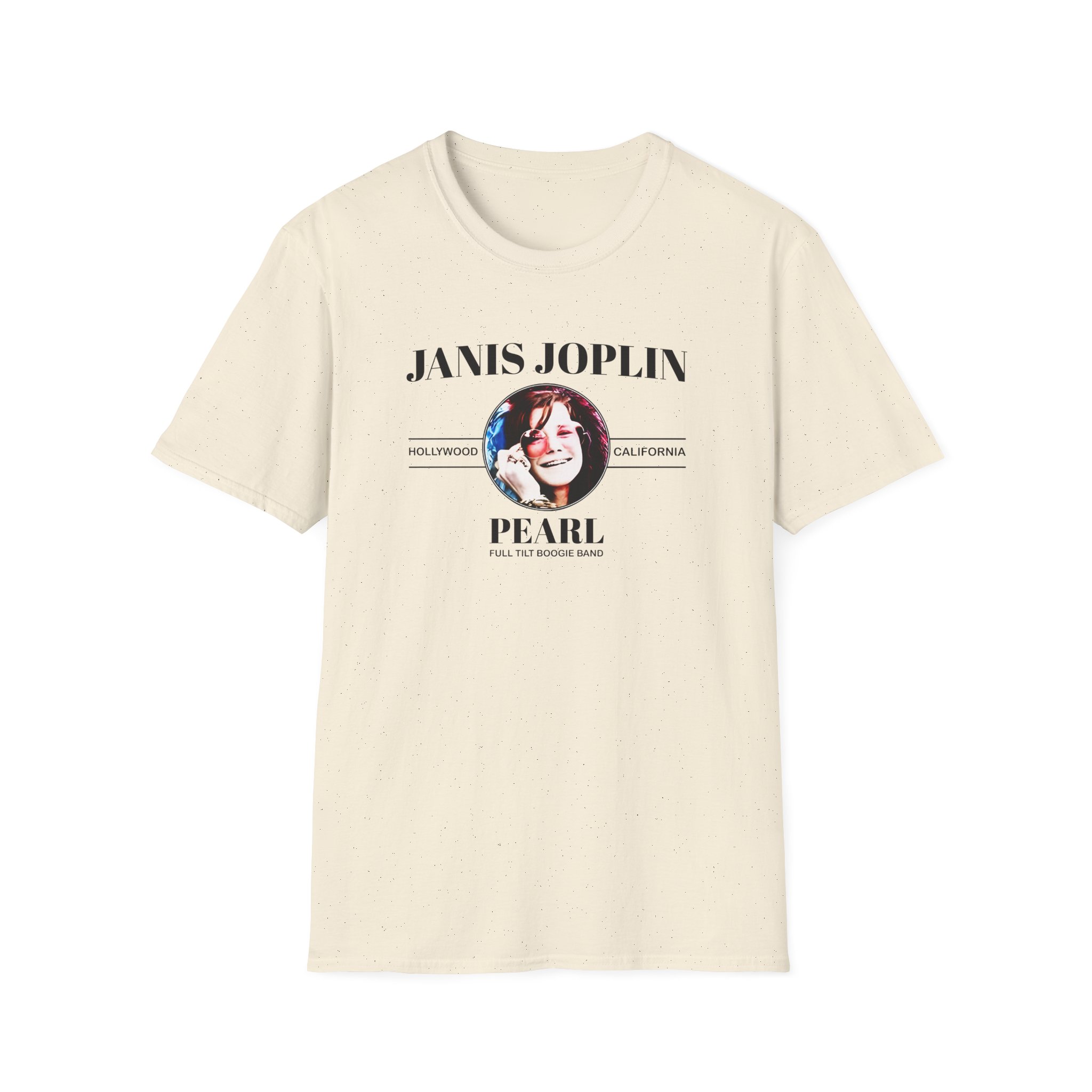 Janis Joplin Pearl Unisex Softstyle T-shirt - Image 9