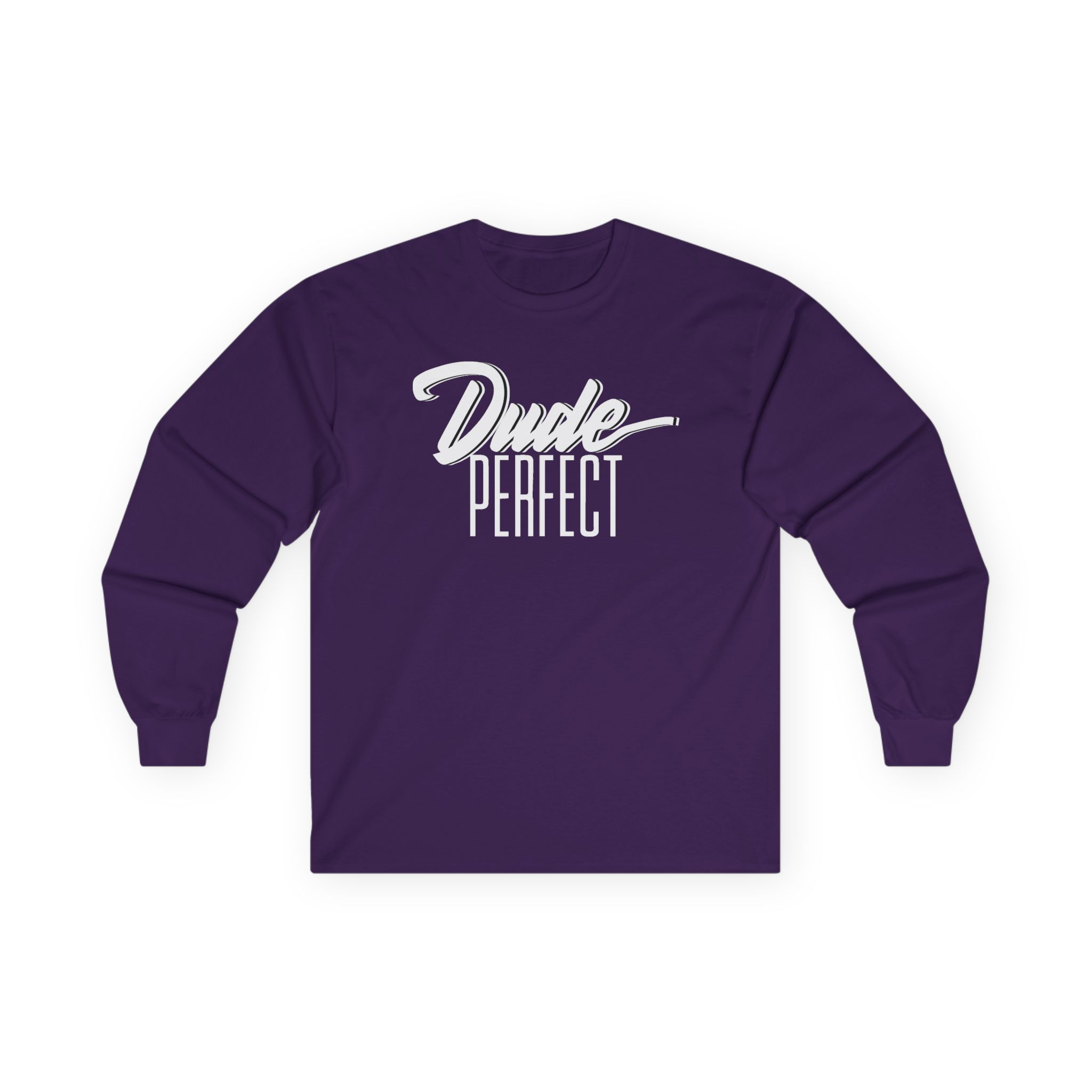 Dude Perfect Dude Script Unisex Ultra Cotton Long Sleeve Tee - Image 15