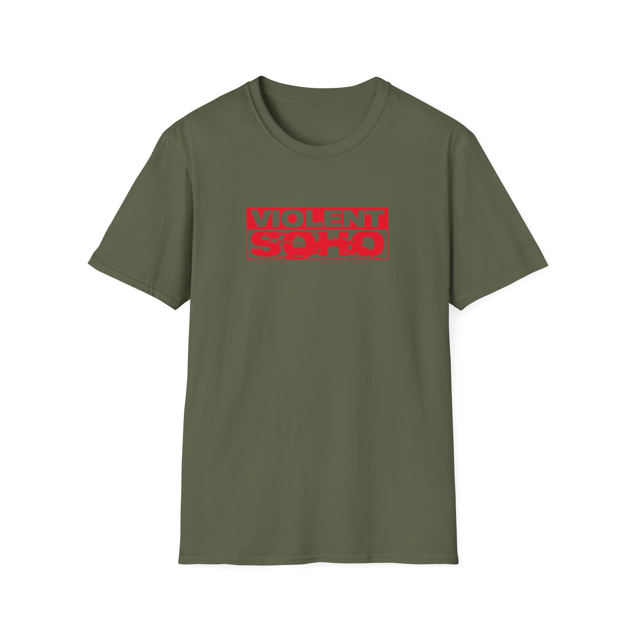 Violent Soho Skull Unisex Softstyle T-Shirt - Image 13