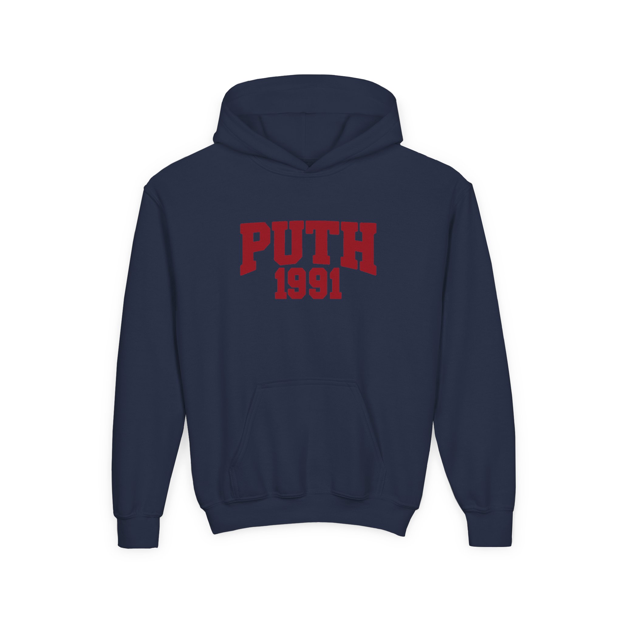 Charlie Puth Puth 1991 Youth Heavy Blend Hooded Sweatshirt - Image 9
