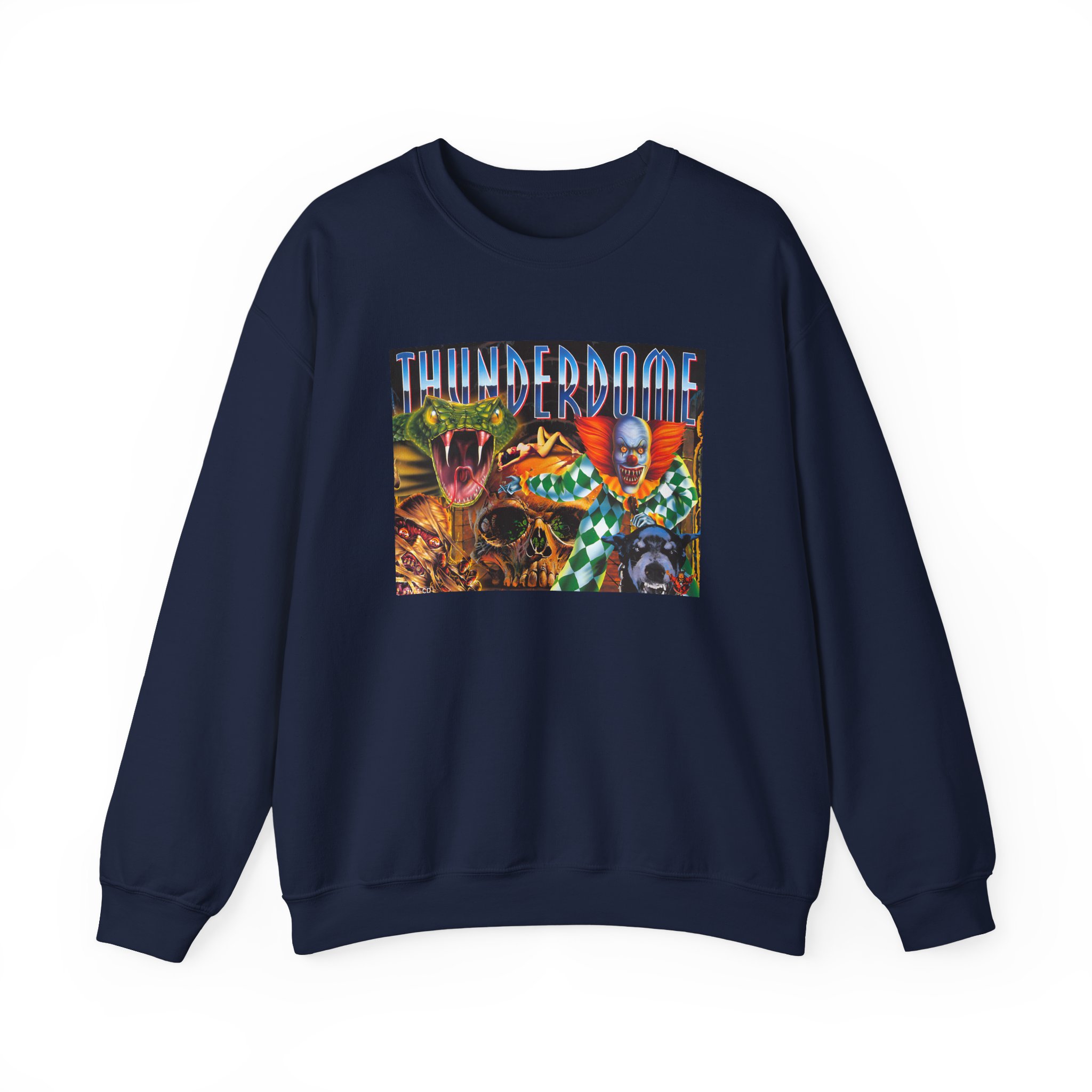 Thunderdome Hardcore Will Never Die Unisex Heavy Blend™ Crewneck Sweatshirt - Image 13
