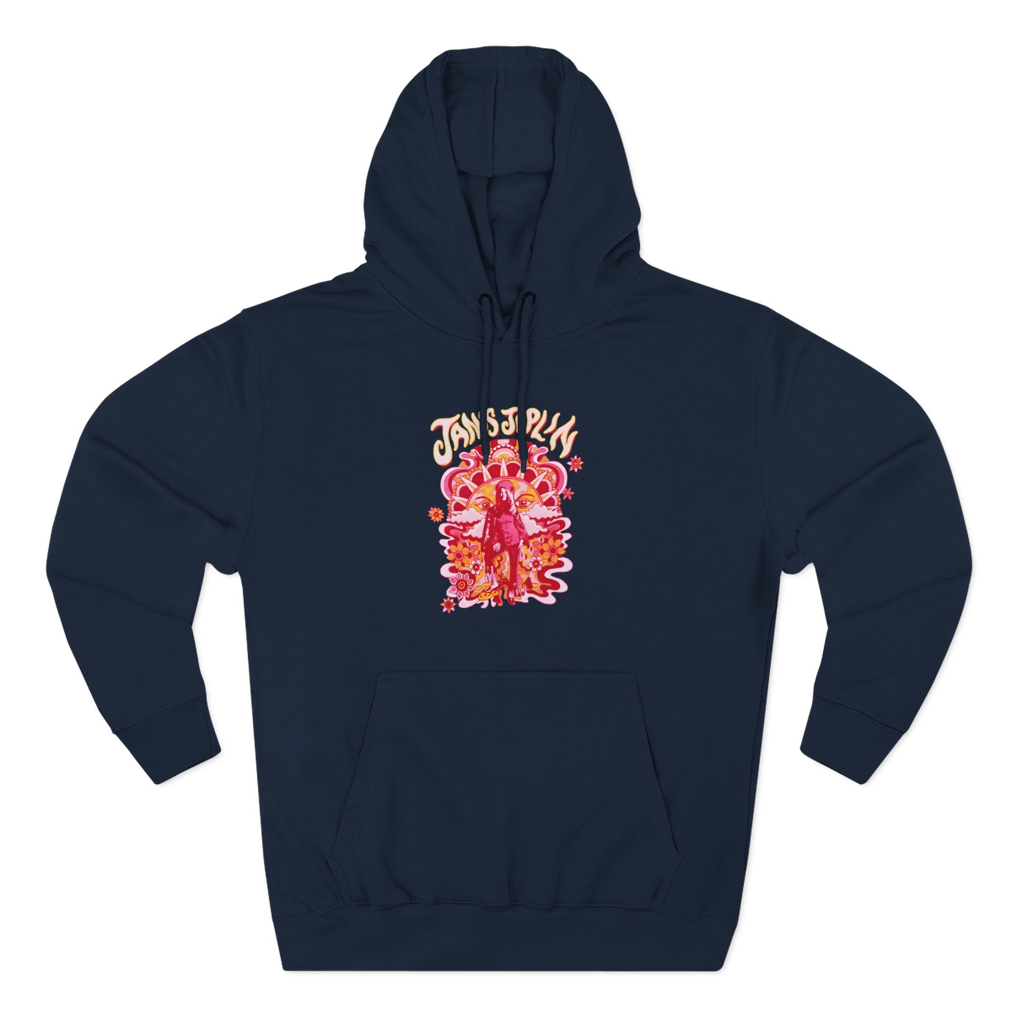 Janis Joplin Groovy Three-Panel Fleece Hoodie - Image 11