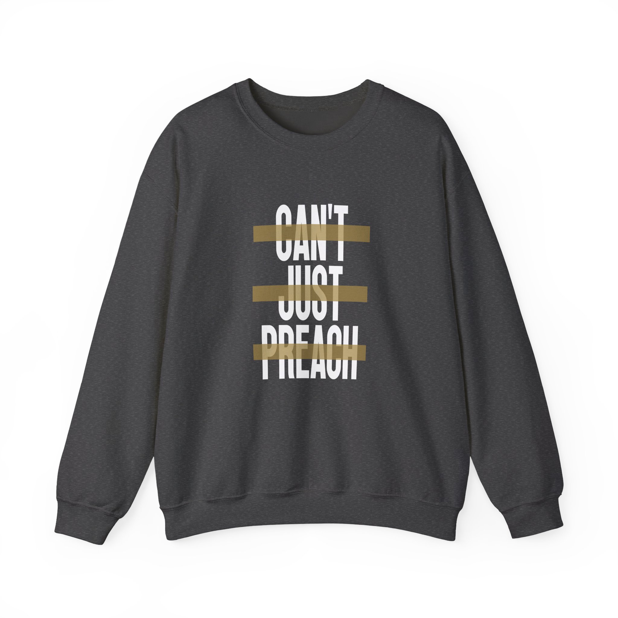 John Legend Can't Just Preach Unisex Heavy Blend™ Crewneck Sweatshirt - Image 13