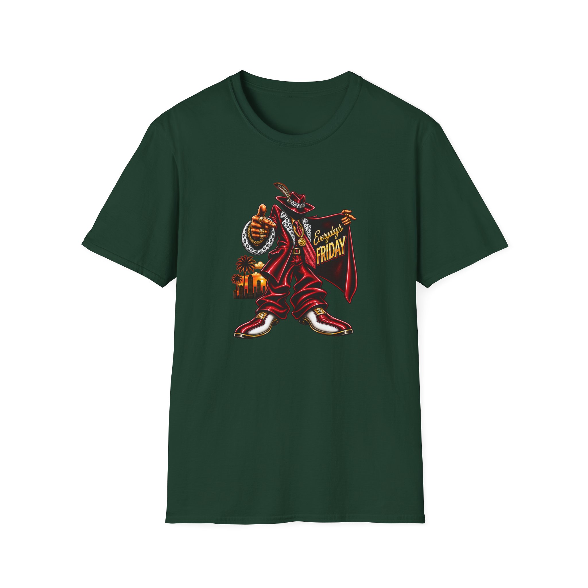 Ice Cube Pimp Unisex Softstyle T-Shirt - Image 11