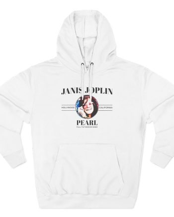 Janis Joplin Pearl Three-Panel Fleece Hoodie