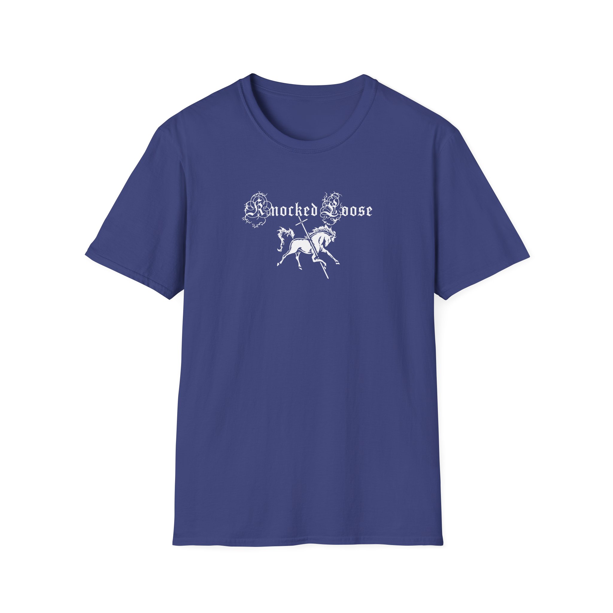 Knocked Loose Horse Cross Unisex Softstyle T-Shirt - Image 13