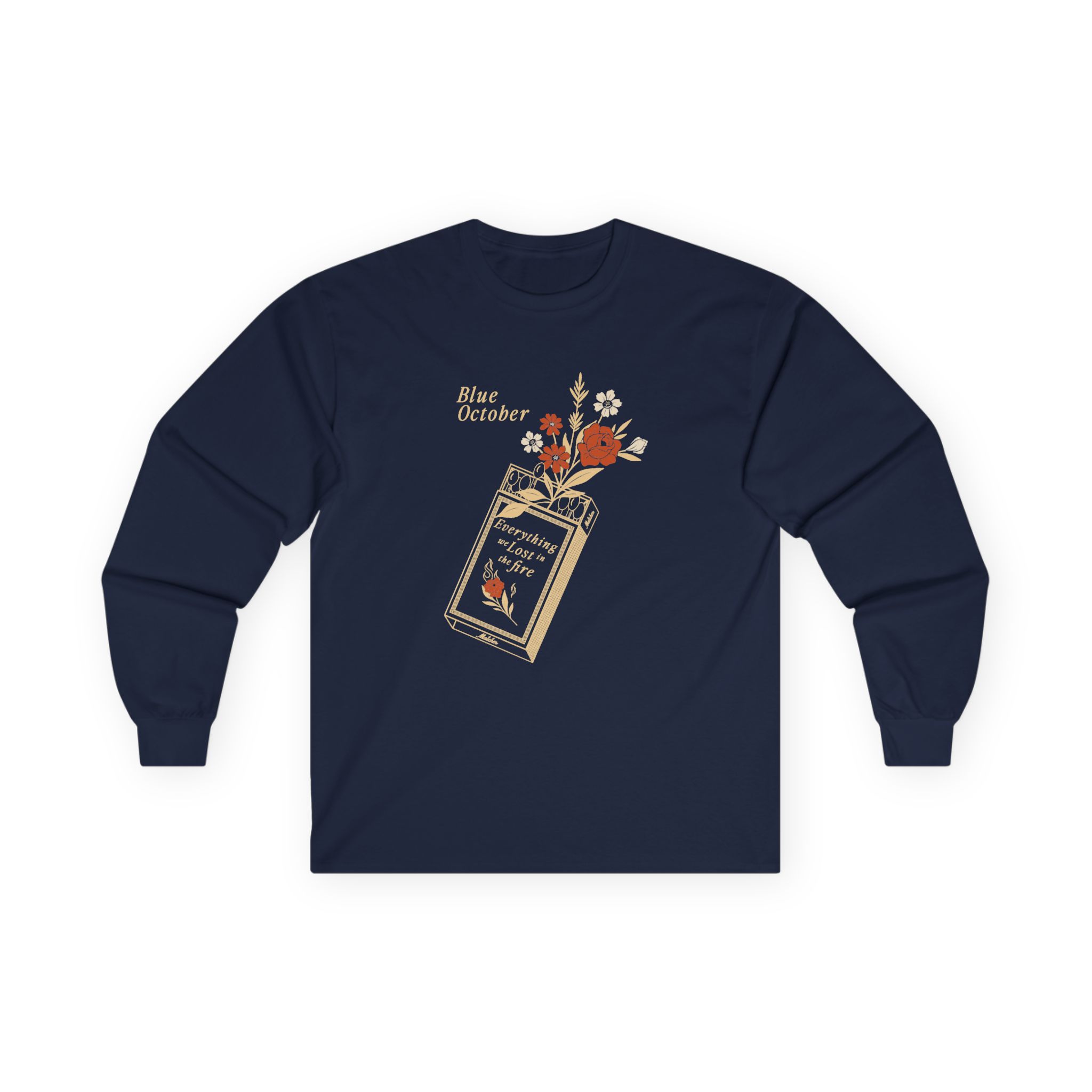 Blue October Everything We Lost in the Fire Unisex Ultra Cotton Long Sleeve Tee - Image 7