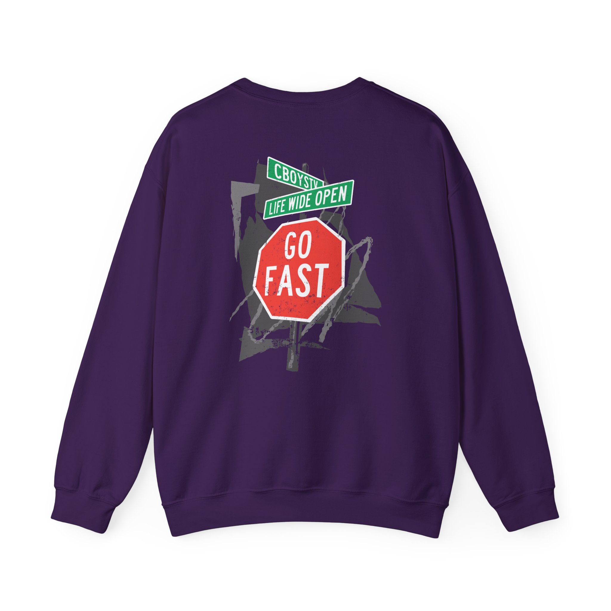 Cboystv Street Sign Unisex Heavy Blend™ Crewneck Sweatshirt - Image 16