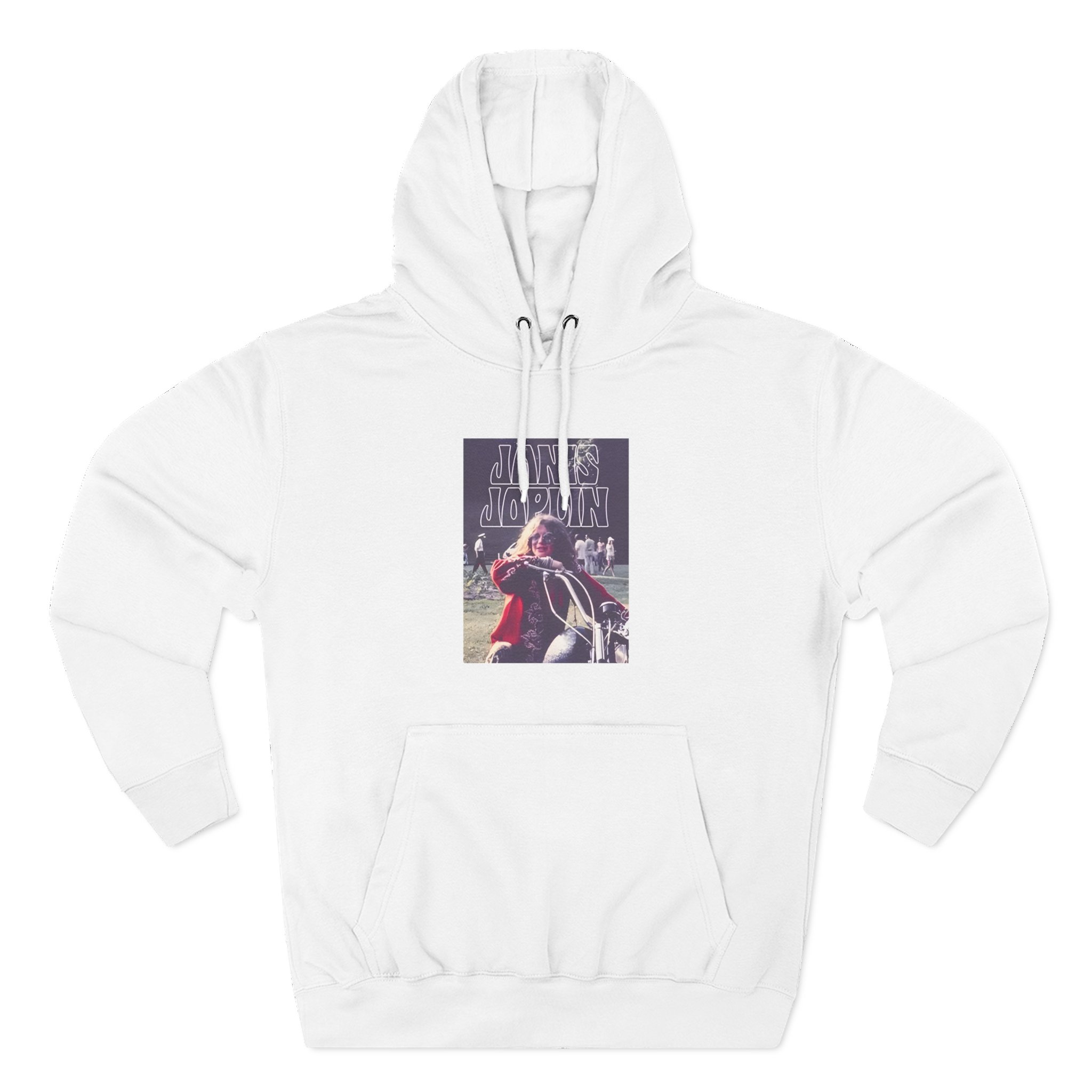 Janis Joplin Three-Panel Fleece Hoodie