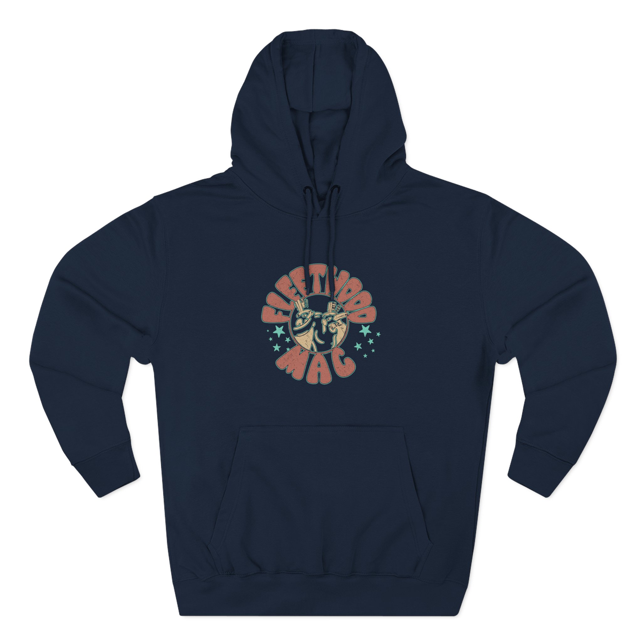 Fleetwood Mac Stars & Penguins Three-Panel Fleece Hoodie - Image 7