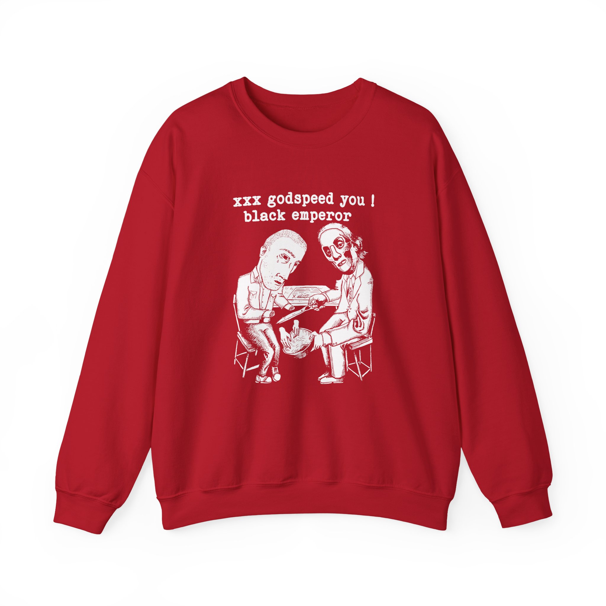 Godspeed You Black Emperor xxx godspeed you ! black emperor Unisex Heavy Blend™ Crewneck Sweatshirt - Image 27