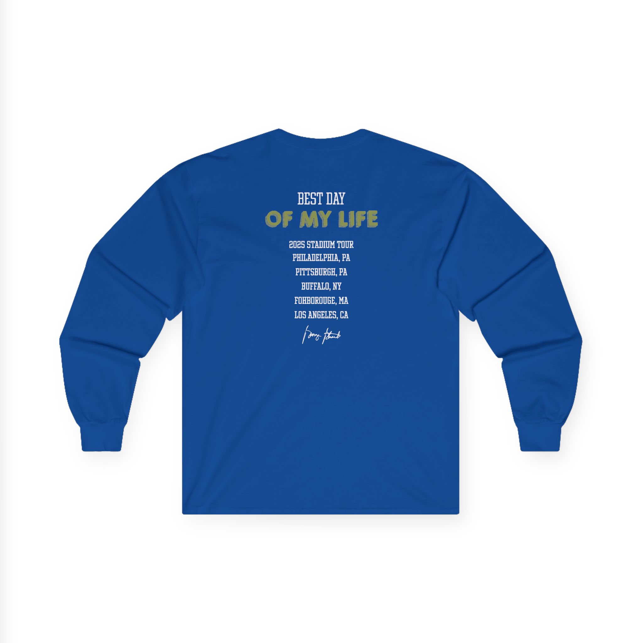 George Strait Best Day of My Life Unisex Ultra Cotton Long Sleeve Tee - Image 8