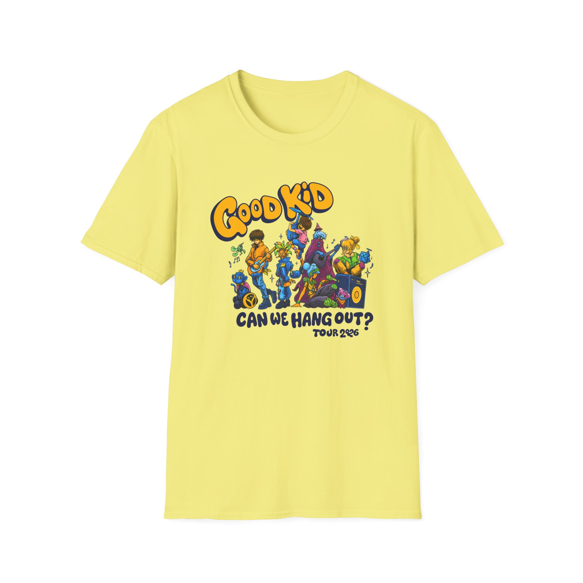 Good Kid Can We Hang Out Unisex Softstyle T-Shirt - Image 9