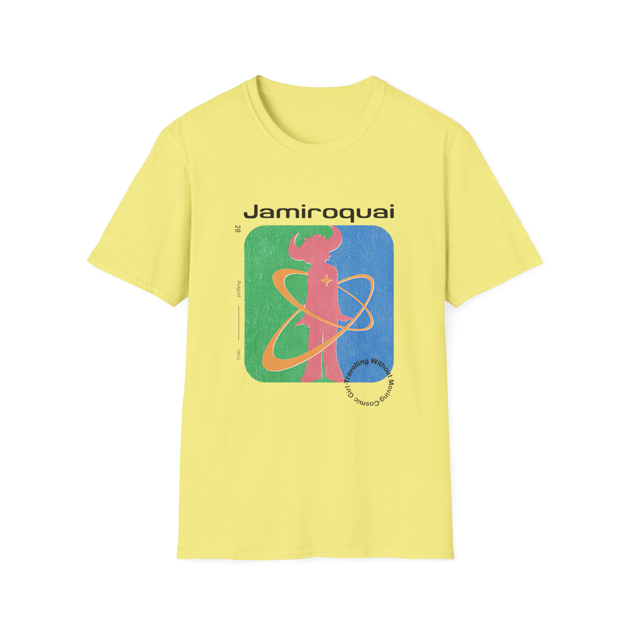 Calvin Harris Cosmic Girl Embroidered Unisex Softstyle T-Shirt - Image 11