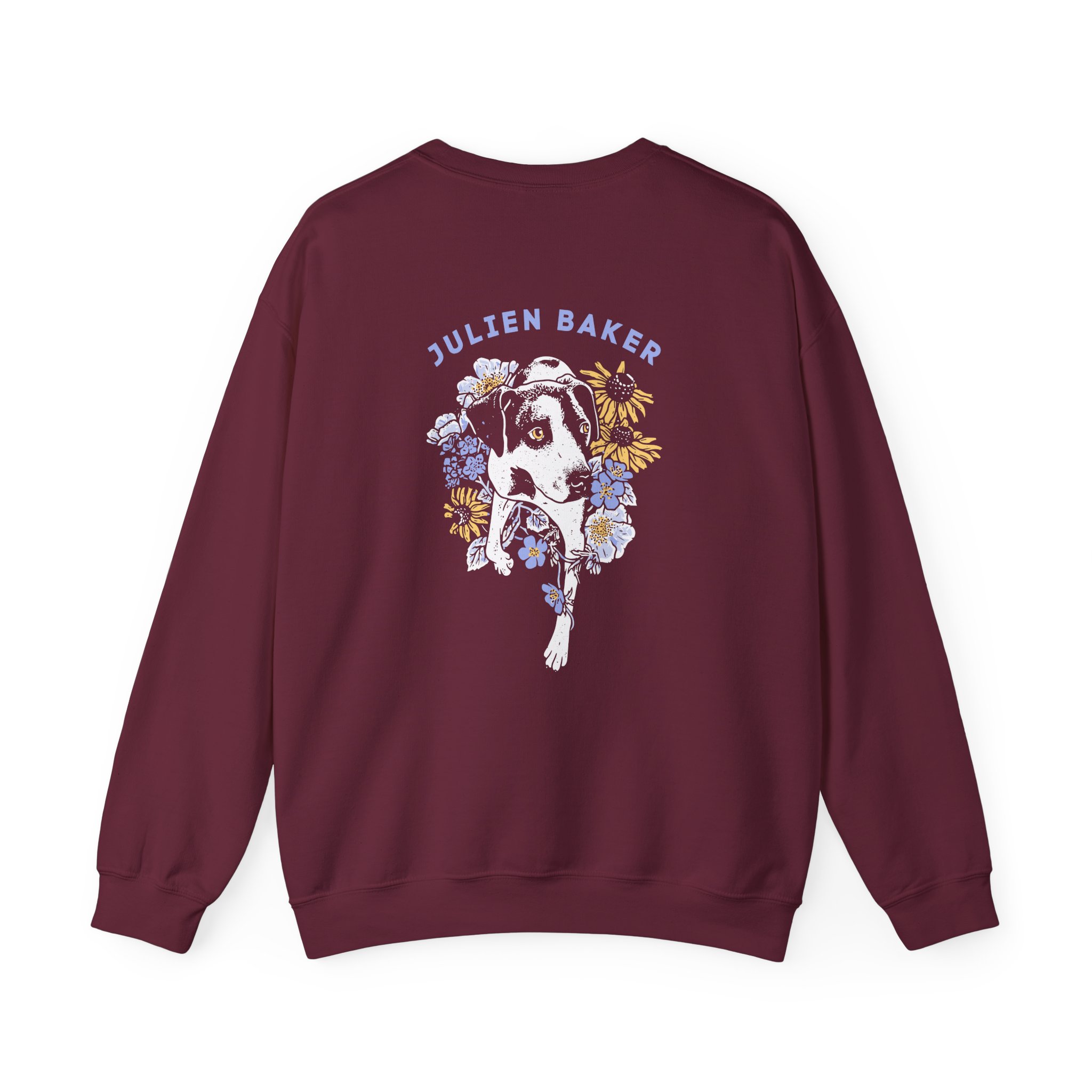 Julien Baker Unisex Heavy Blend™ Crewneck Sweatshirt - Image 4
