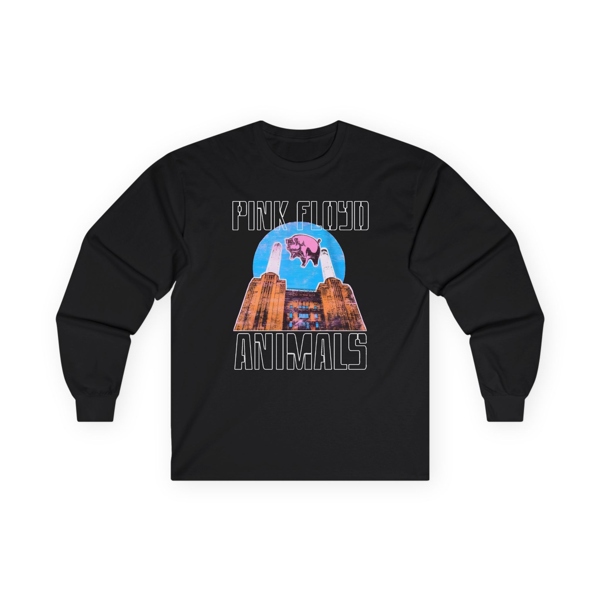 Pink Floyd Animals Pink Unisex Ultra Cotton Long Sleeve Tee