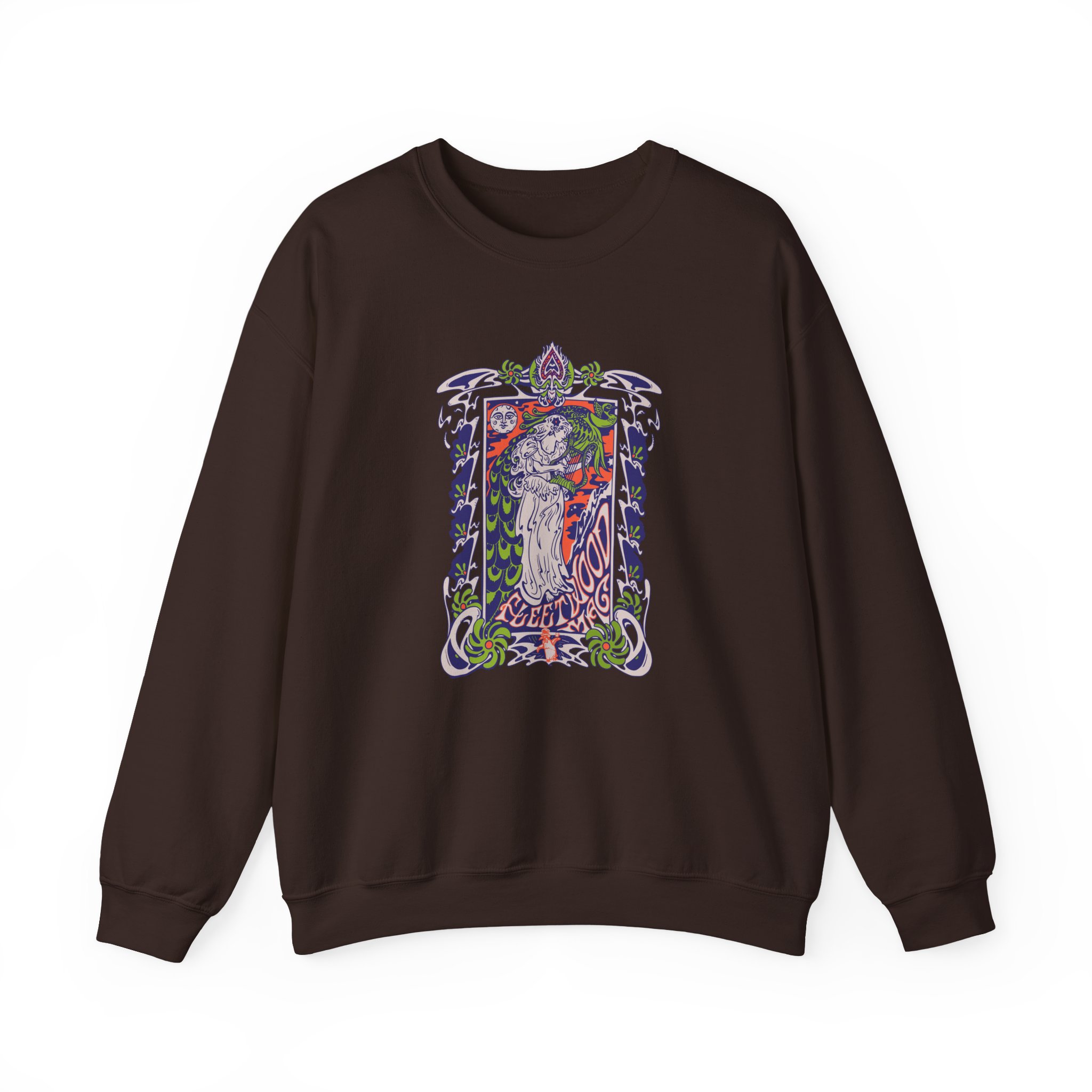 Fleetwood Mac Lady Lyre Unisex Heavy Blend™ Crewneck Sweatshirt - Image 7