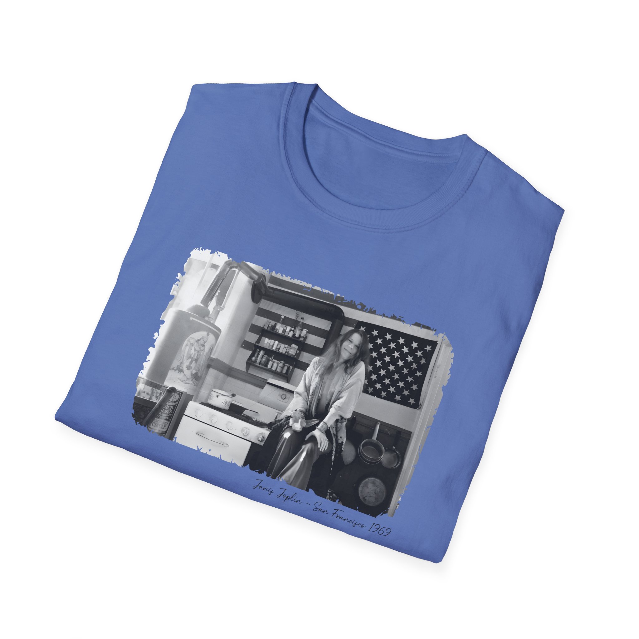 Janis in the Kitchen Unisex Softstyle T-Shirt - Image 44