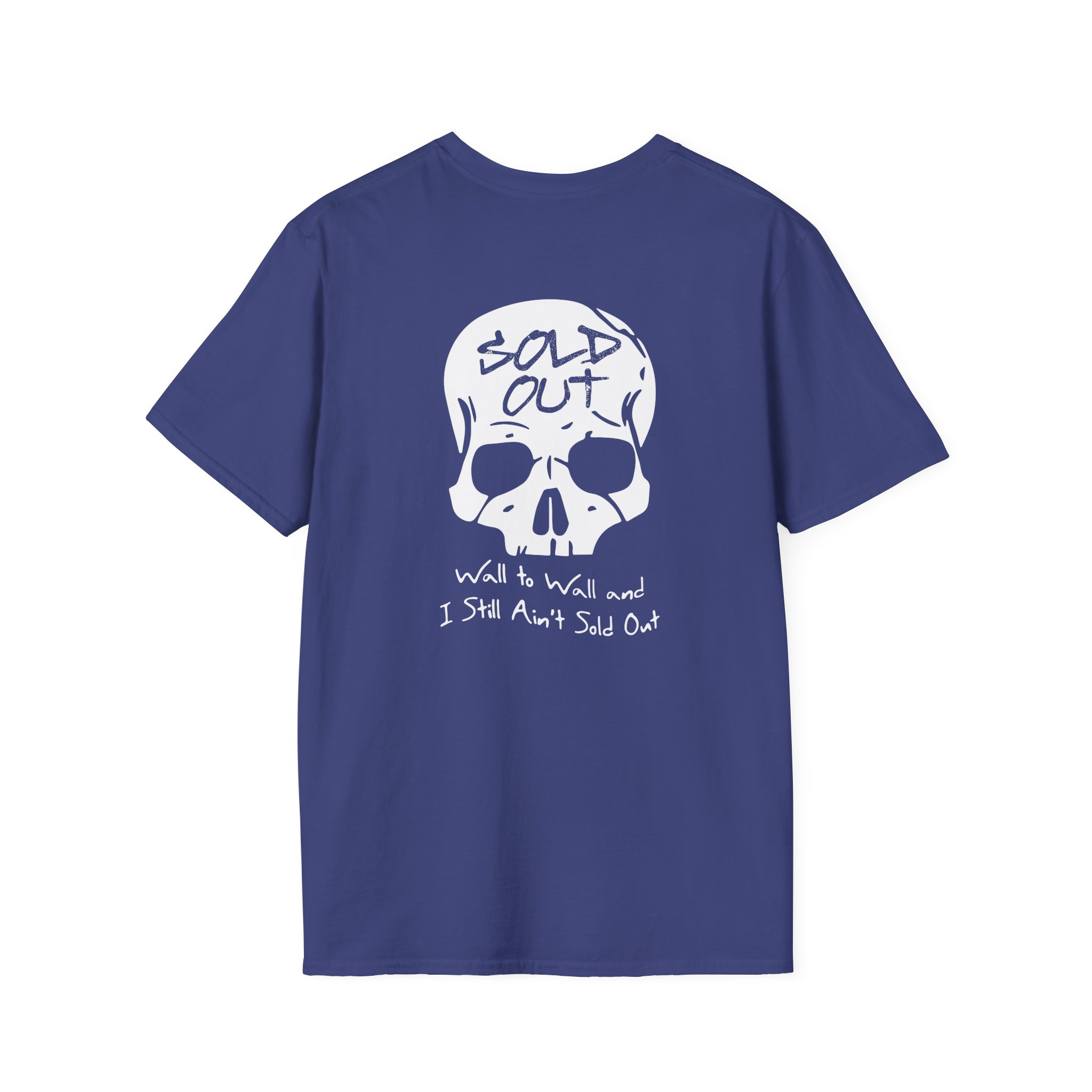 Hd Sea Foam Sold Out Pocket Unisex Softstyle T-Shirt - Image 22
