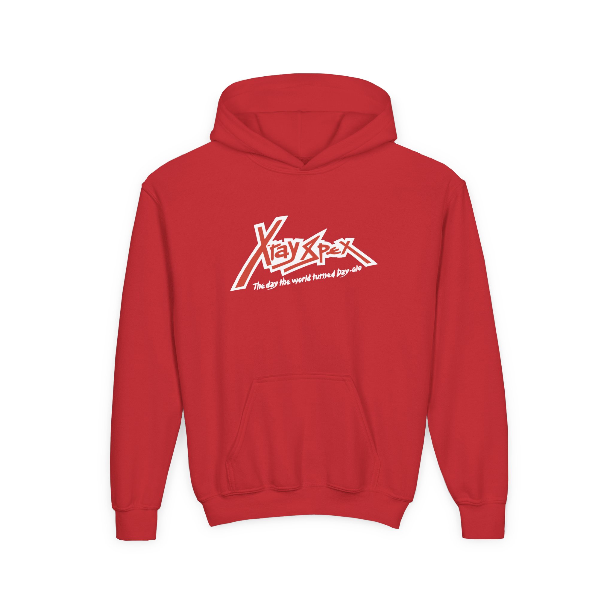 X-ray Spex Logo Youth Heavy Blend Hooded Sweatshirt - Image 15