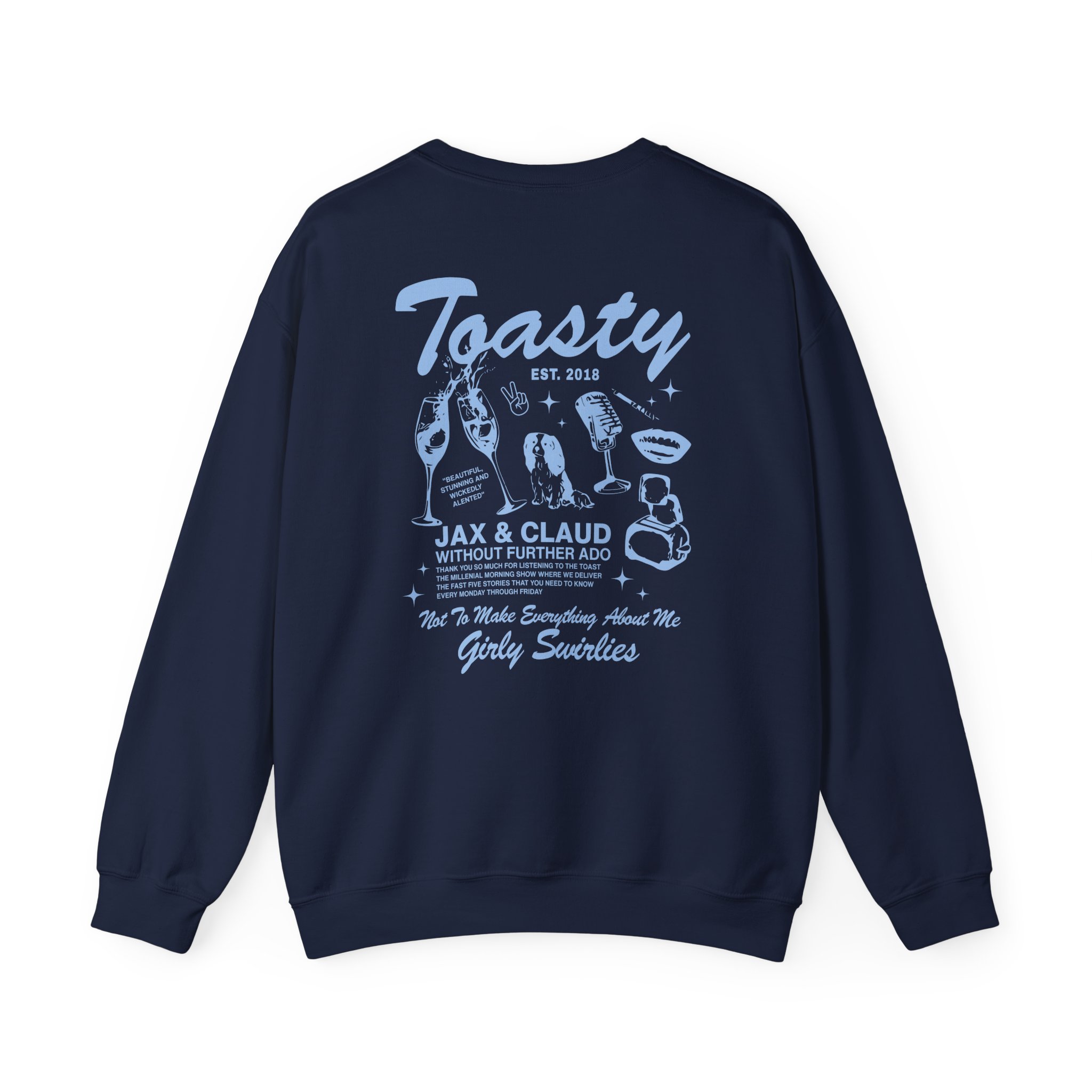 The Toast Toasty Boyfriend Unisex Heavy Blend™ Crewneck Sweatshirt - Image 22