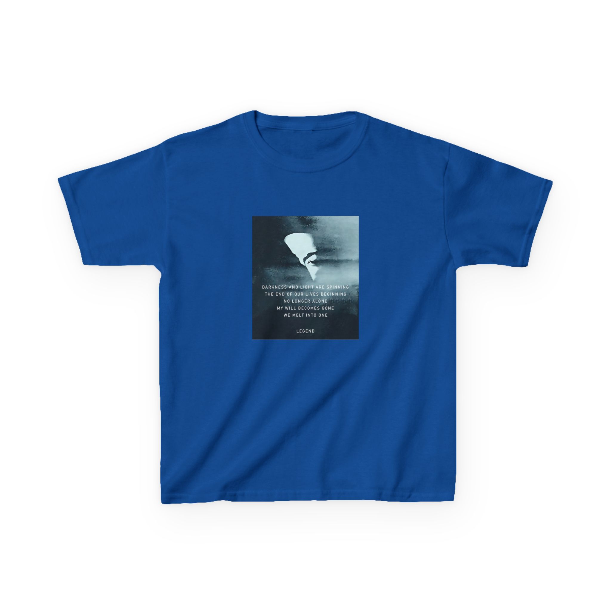 Kids John Legend Darkness Lyrics Heavy Cotton™ Tee - Image 7
